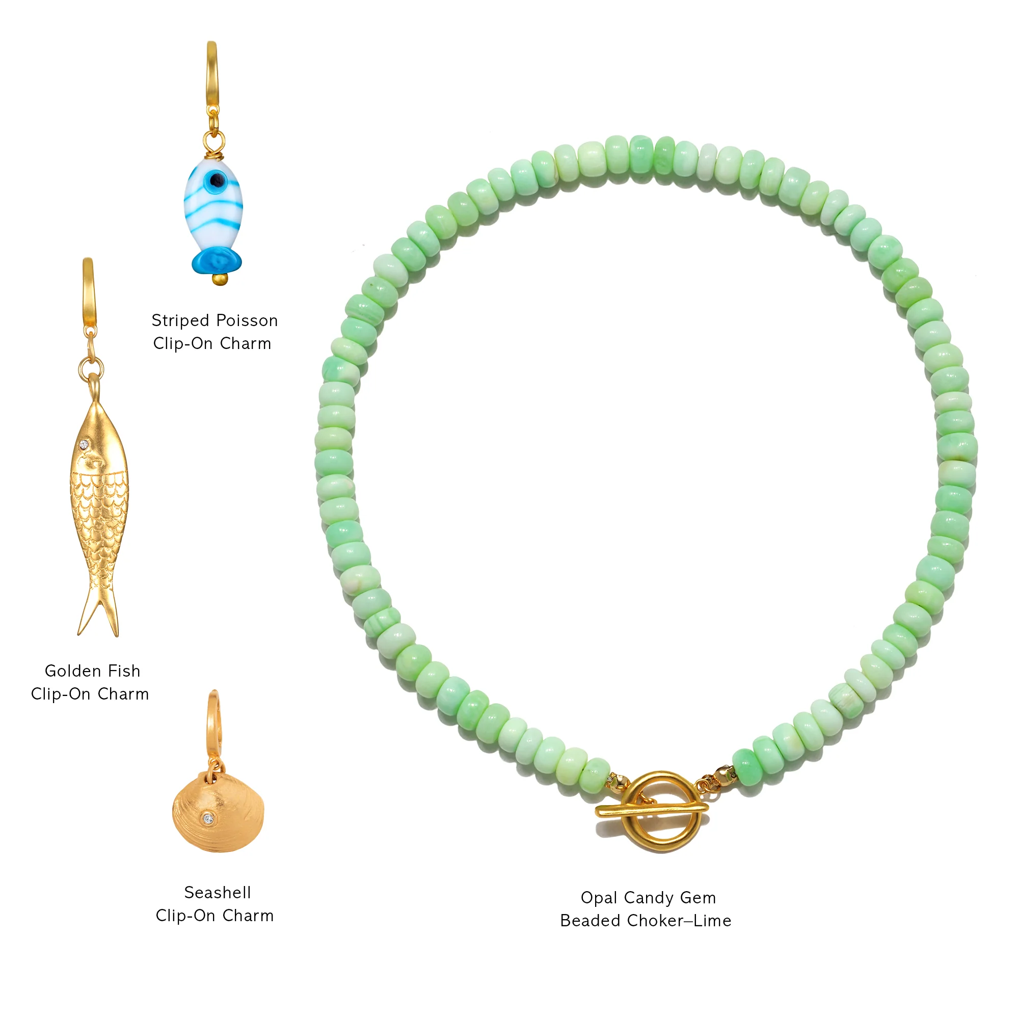 Amelie Charm Necklace - Image 3