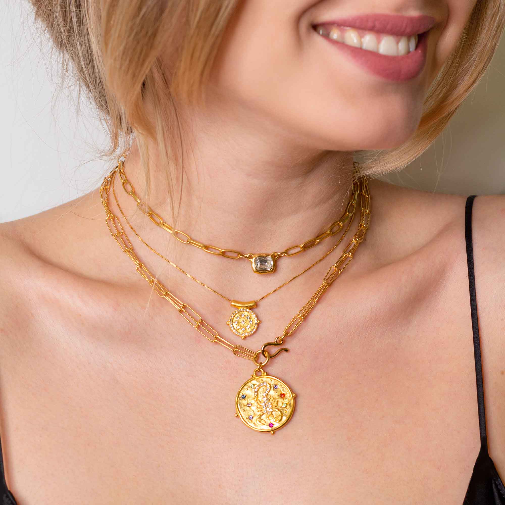 Aphrodite Zodiac Convertible Necklace - Image 3