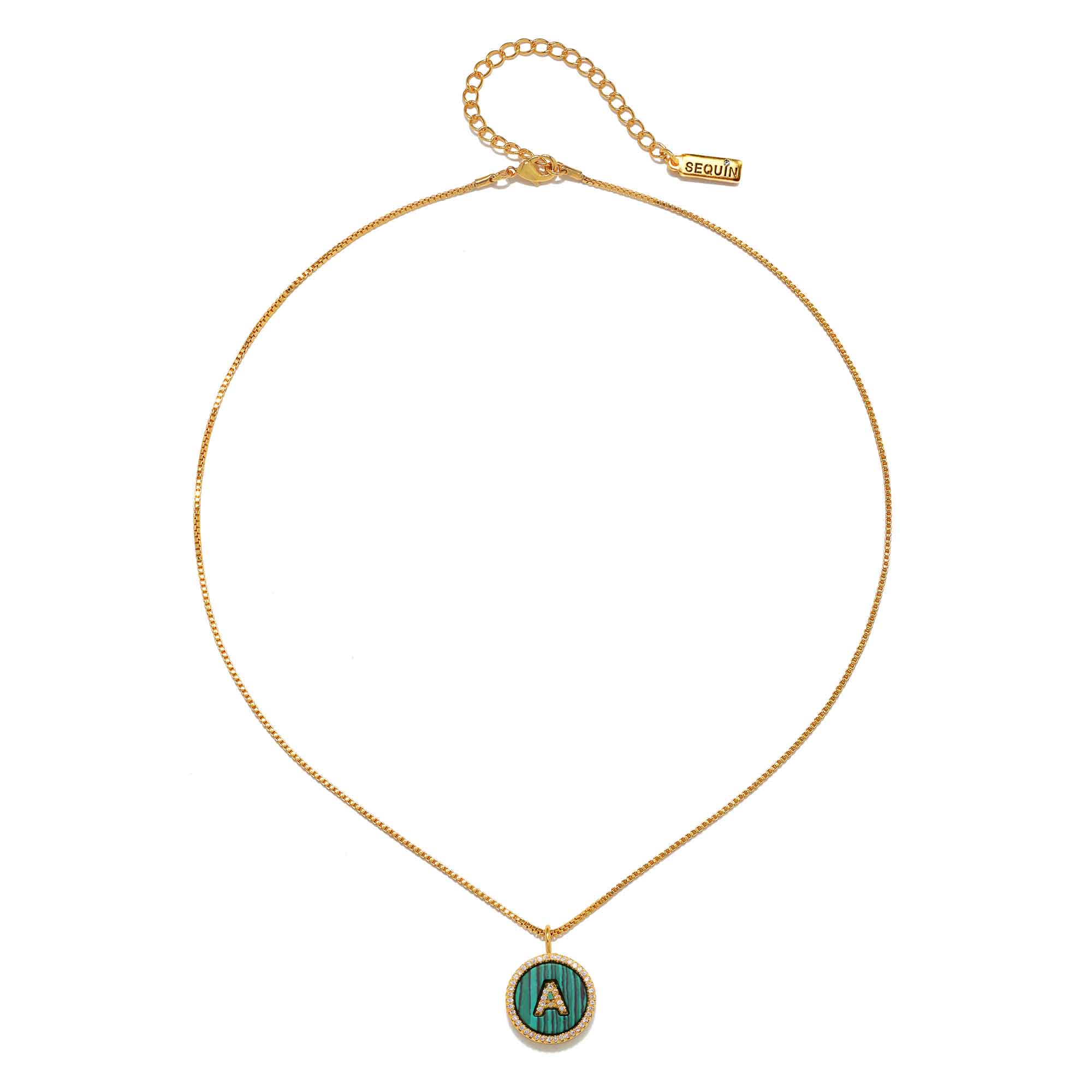 Ava Initial Necklace - Image 2