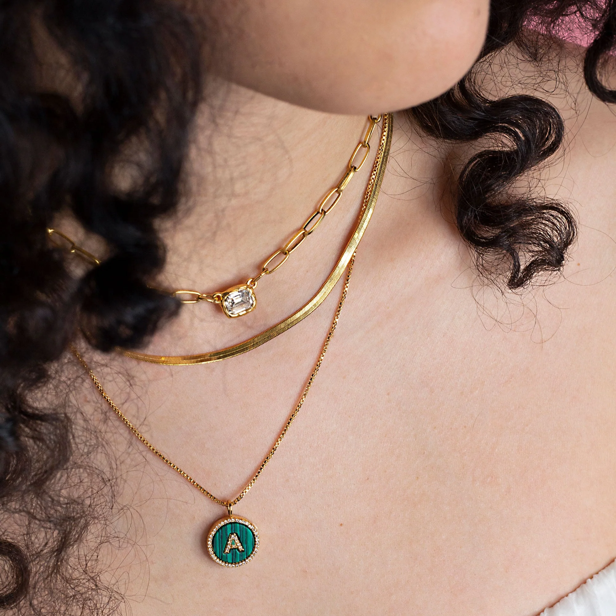 Ava Initial Necklace - Image 6