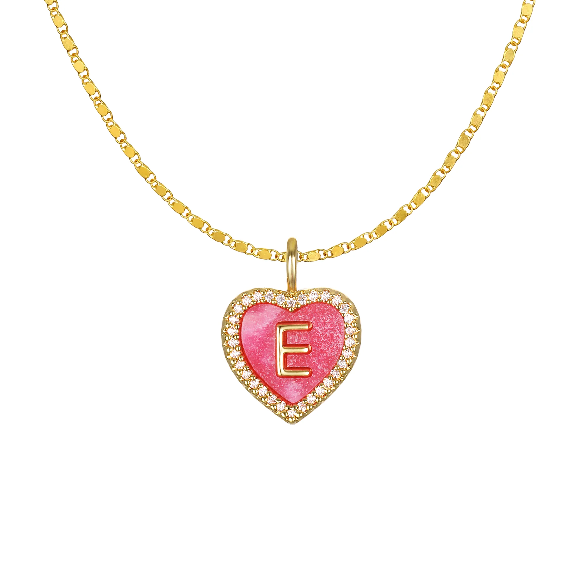 Cami Heart Initial Necklace - Image 7