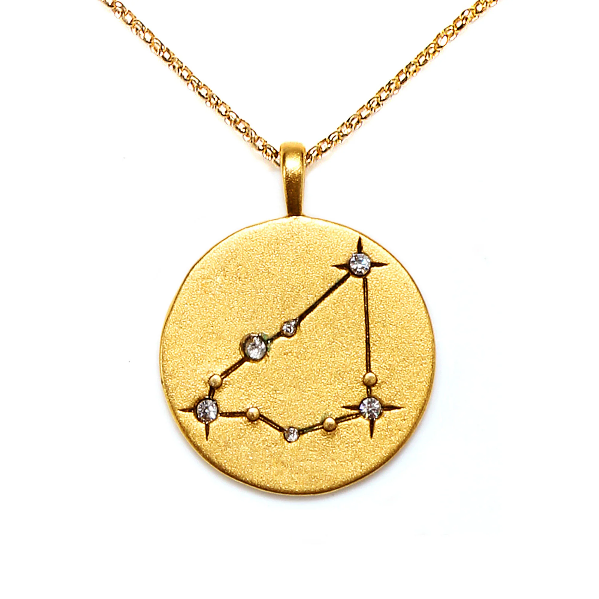 Celestial Star Maps Necklace- Gold - Image 11
