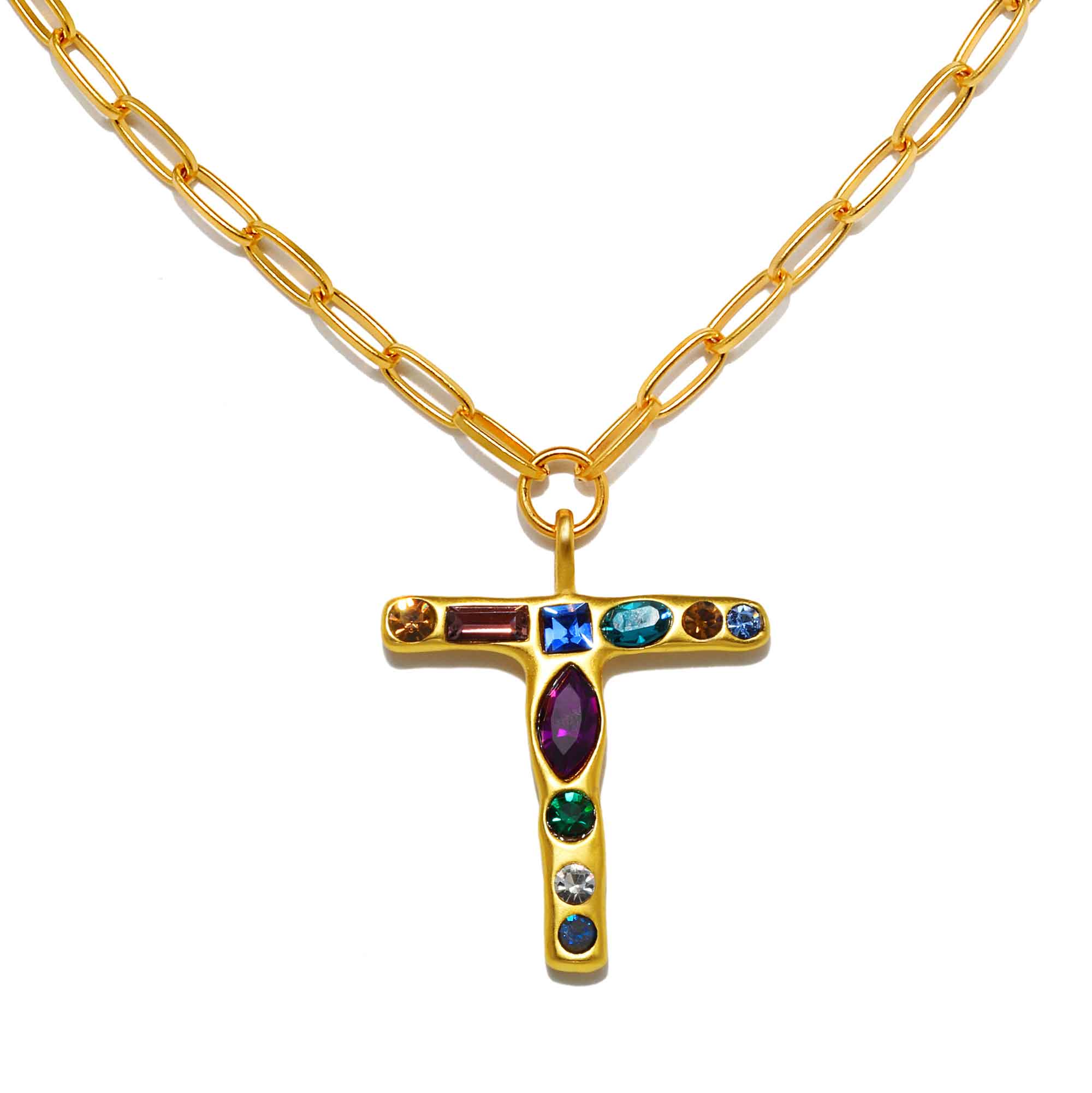 Emilie Gem Initial Necklace - Image 22
