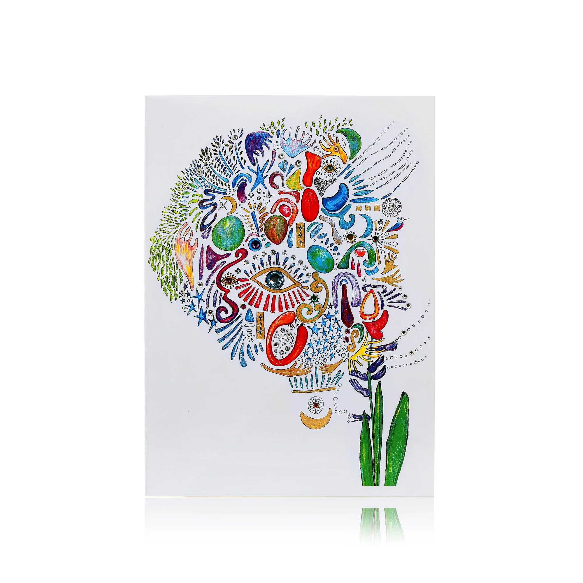 Evil Eye Greeting Cards, Set of 4 - Image 2