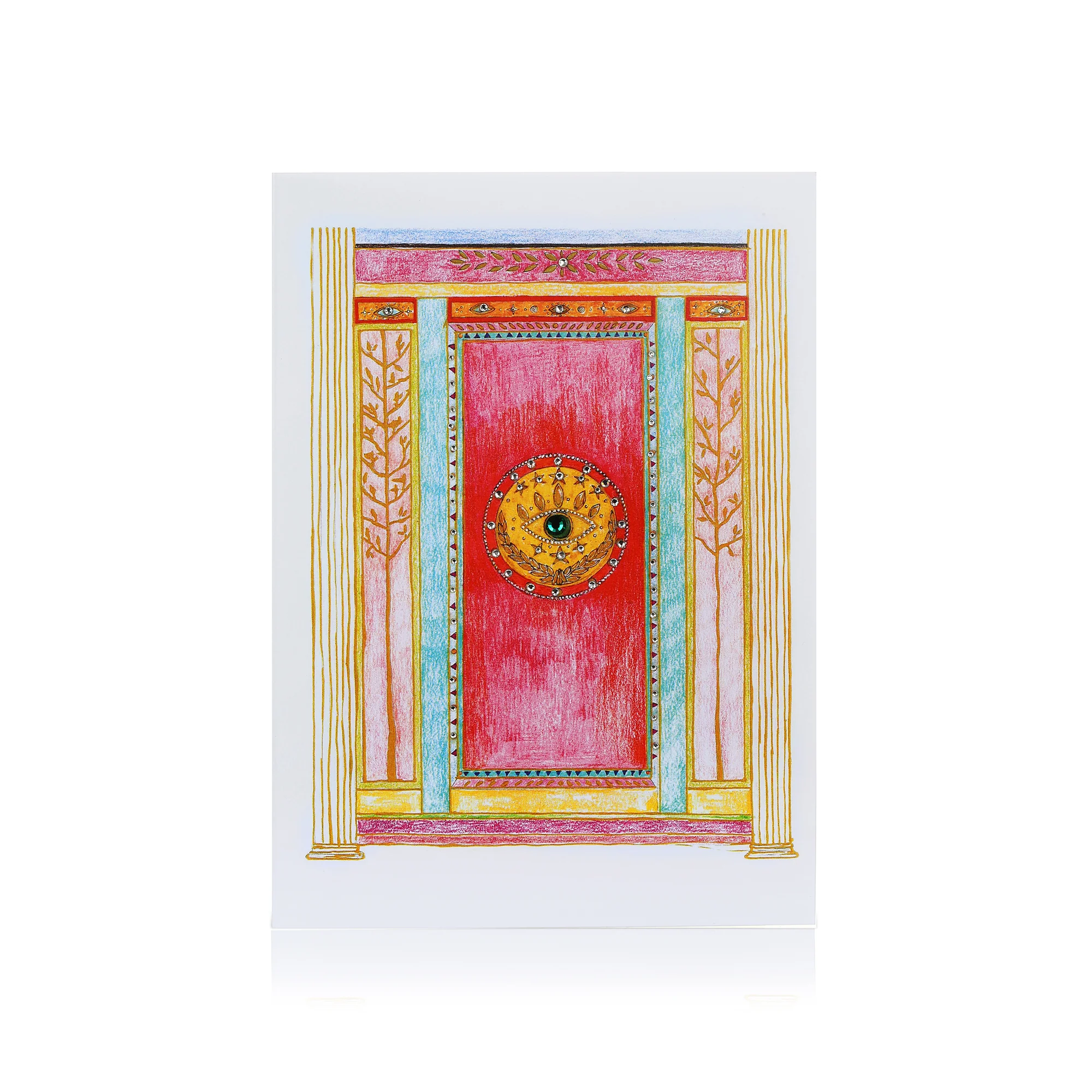 Evil Eye Greeting Cards, Set of 4 - Image 4