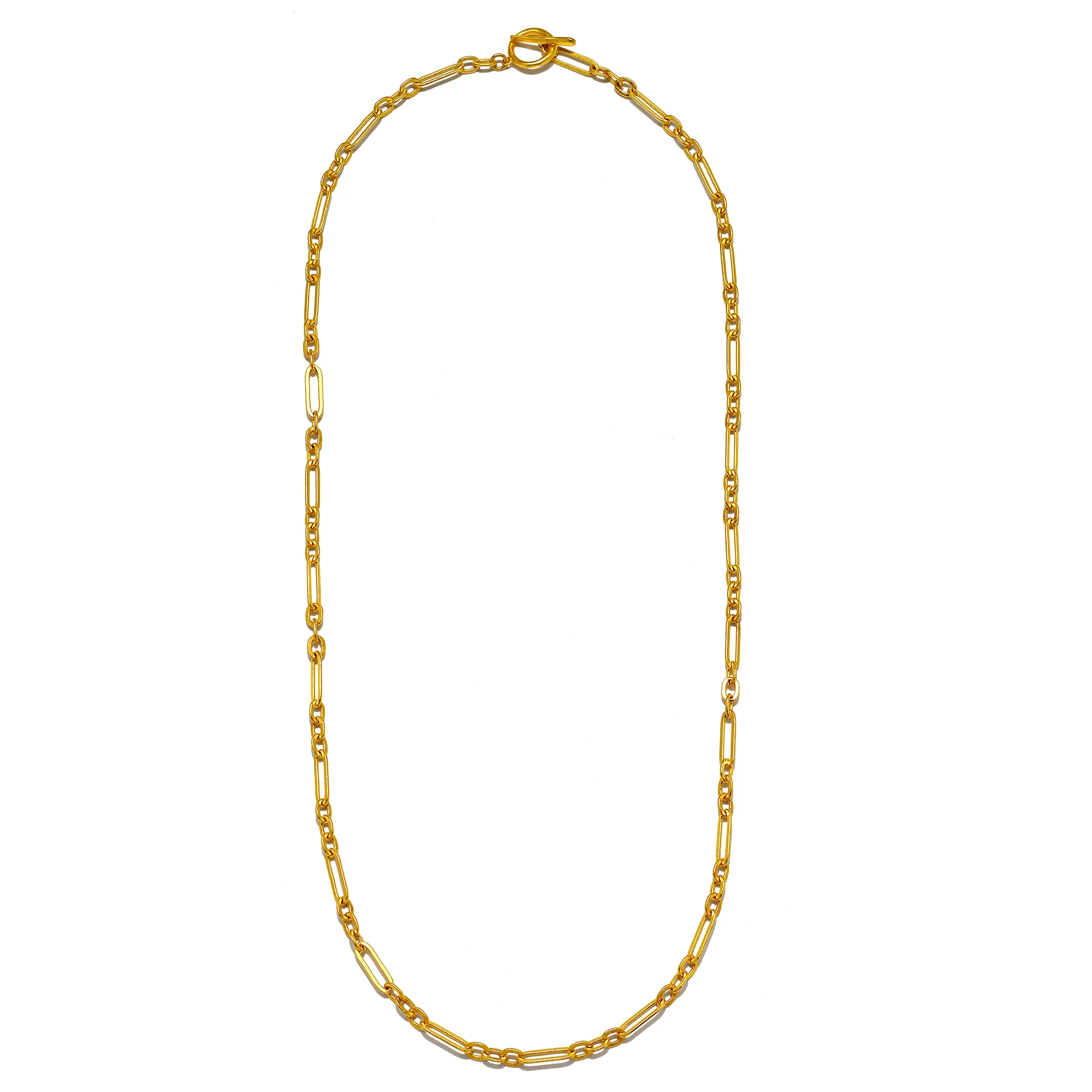 Figaro Convertible Necklace-Gold - Image 8
