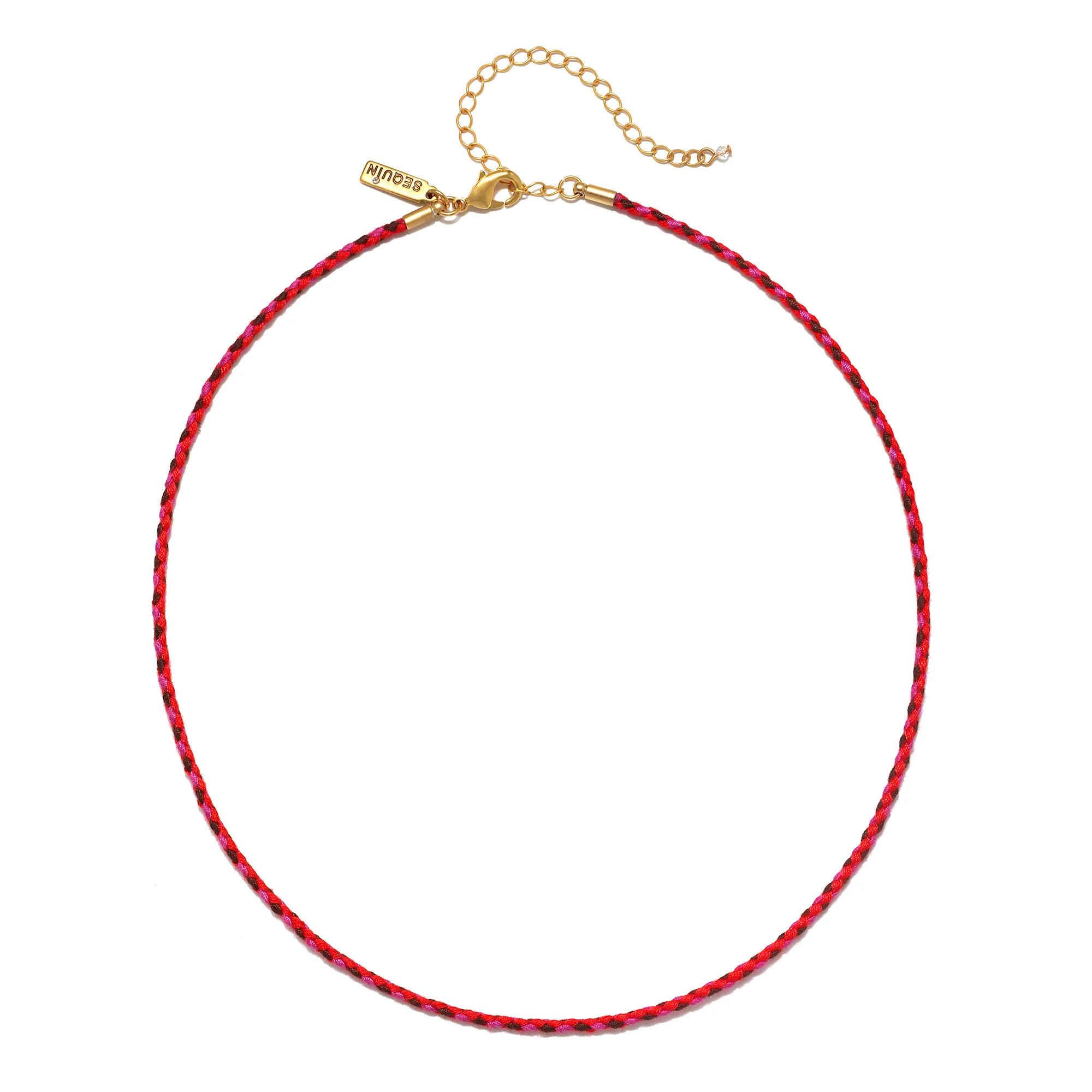 Fuchsia Paracord Necklace - Image 2