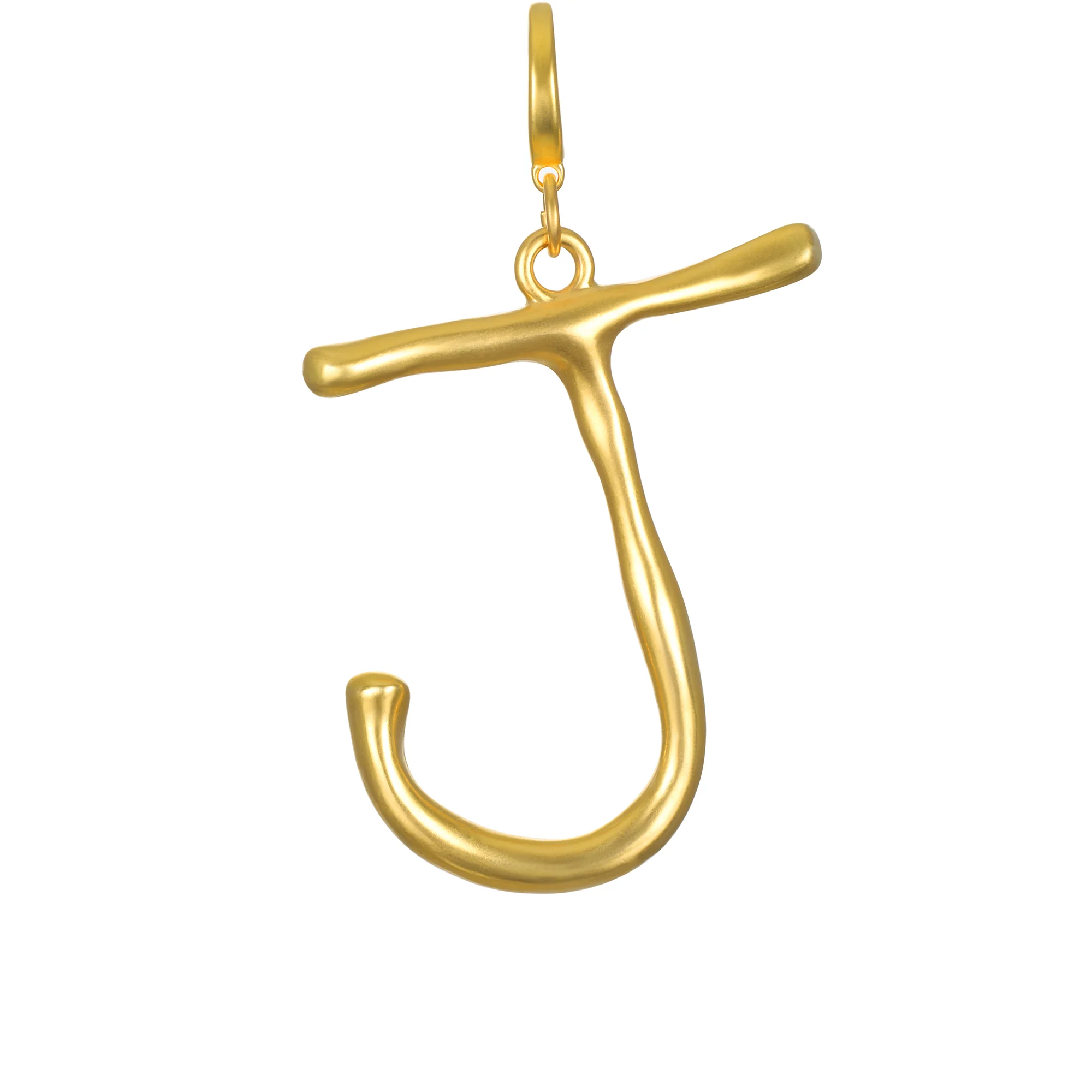 Grande Sculpted Initial Clip-On Charm - Image 6