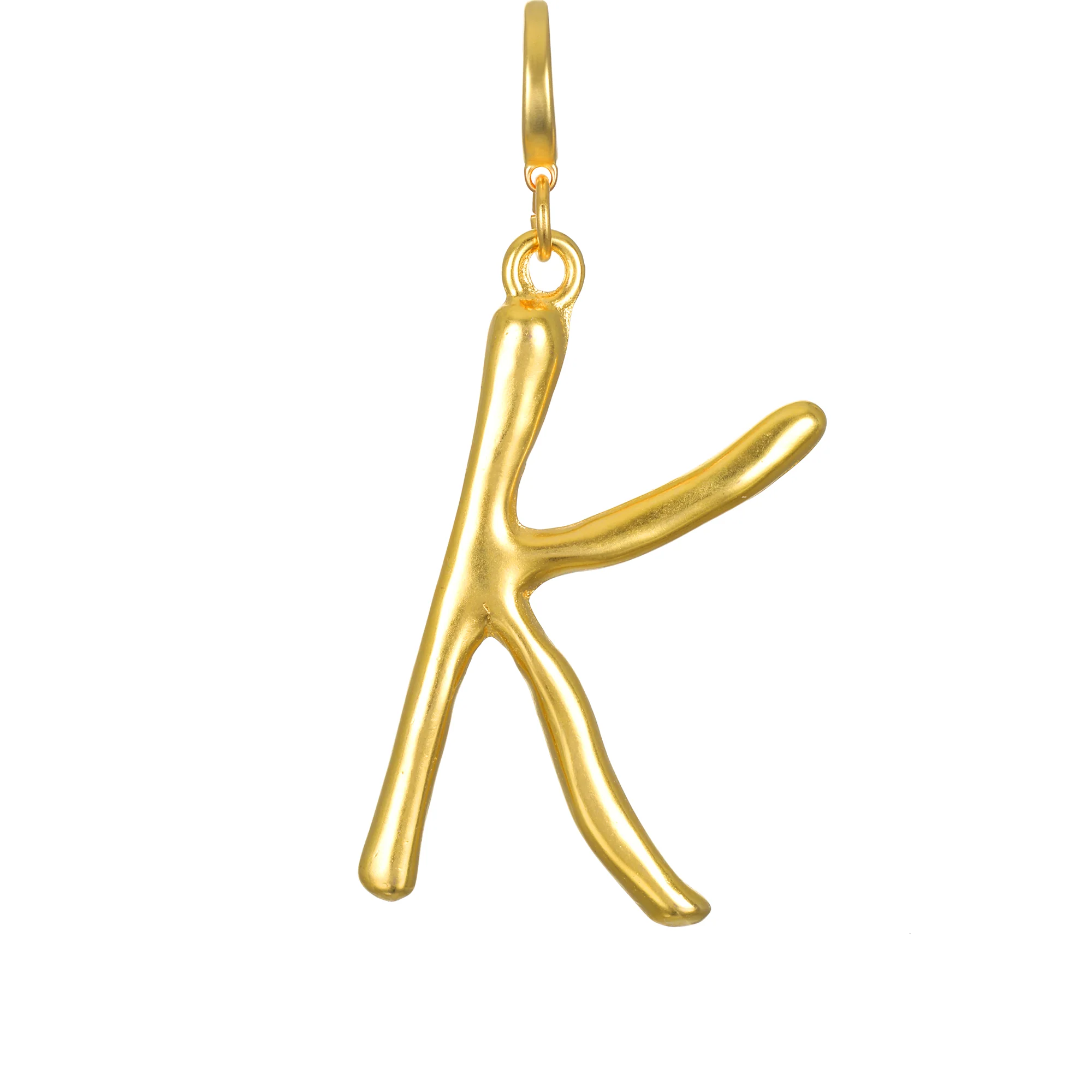 Grande Sculpted Initial Clip-On Charm - Image 7
