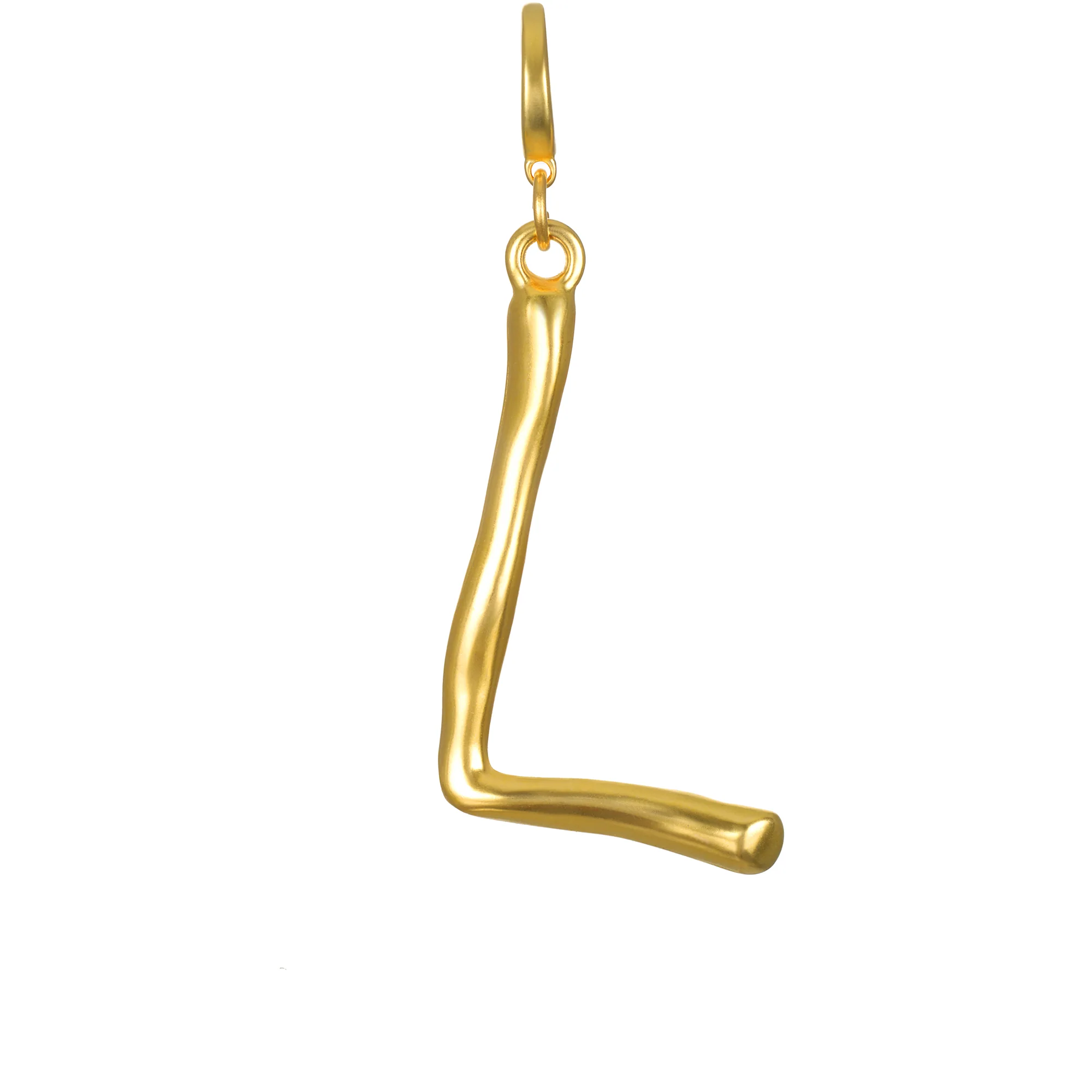 Grande Sculpted Initial Clip-On Charm - Image 8
