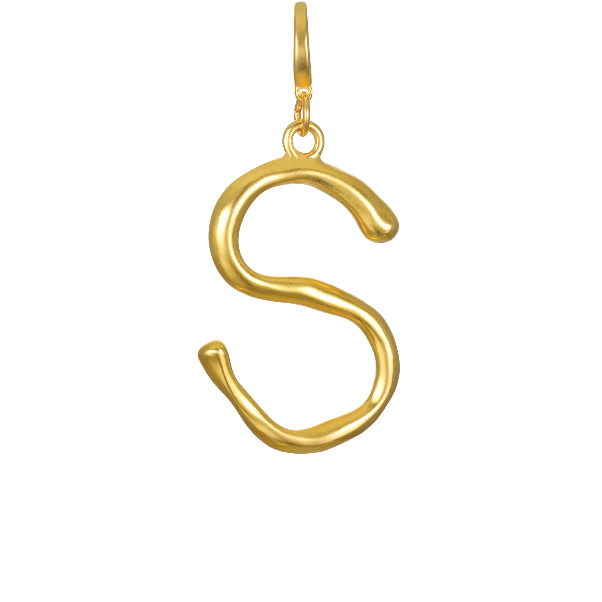 Grande Sculpted Initial Clip-On Charm - Image 9
