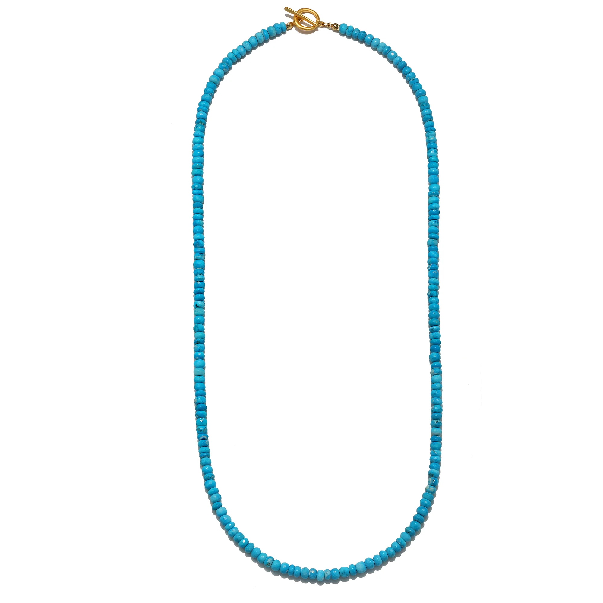 Grande Turquoise Convertible Beaded Necklace - Image 6