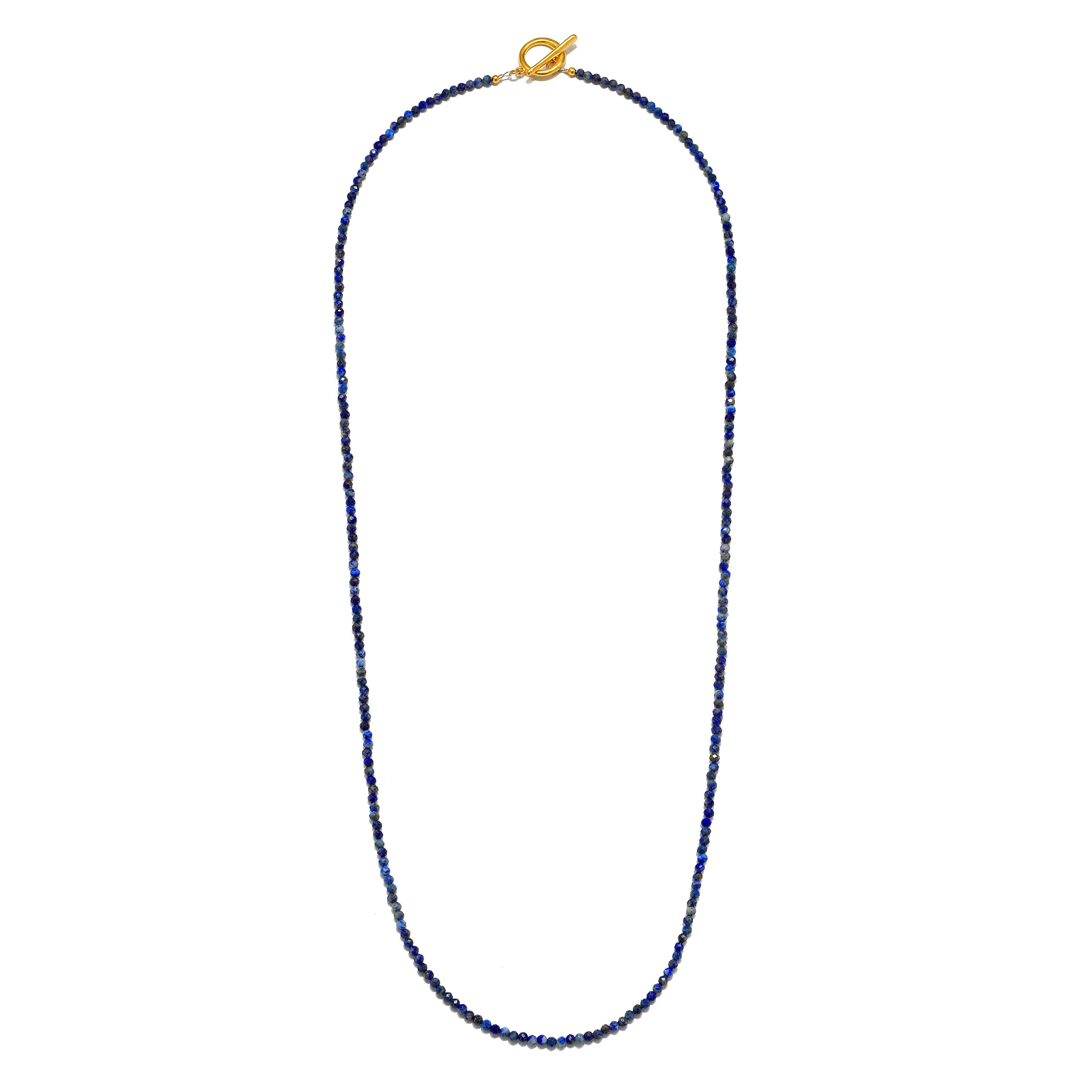 Lapis Convertible Beaded Necklace - Image 3