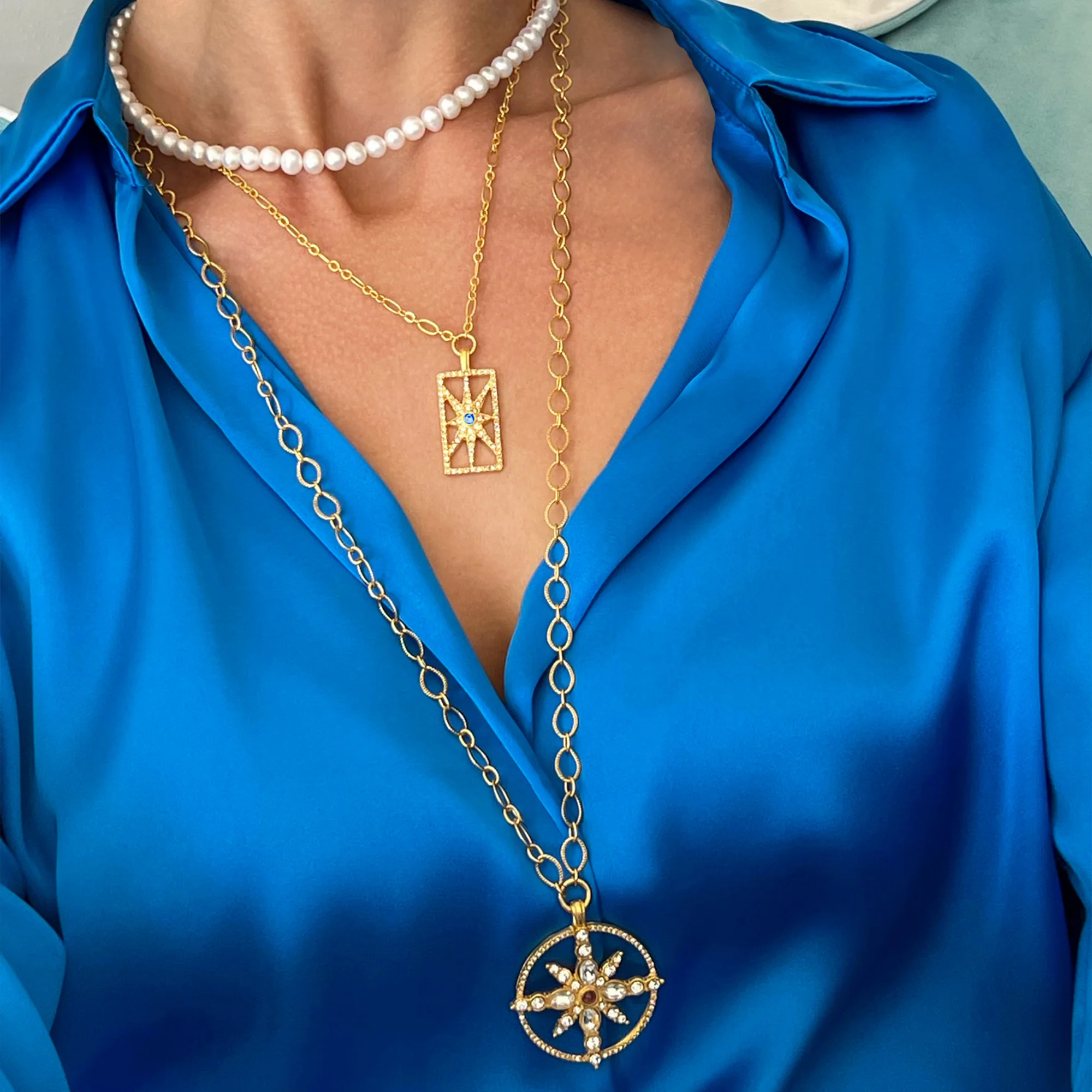 Lyra Star Necklace - Image 2