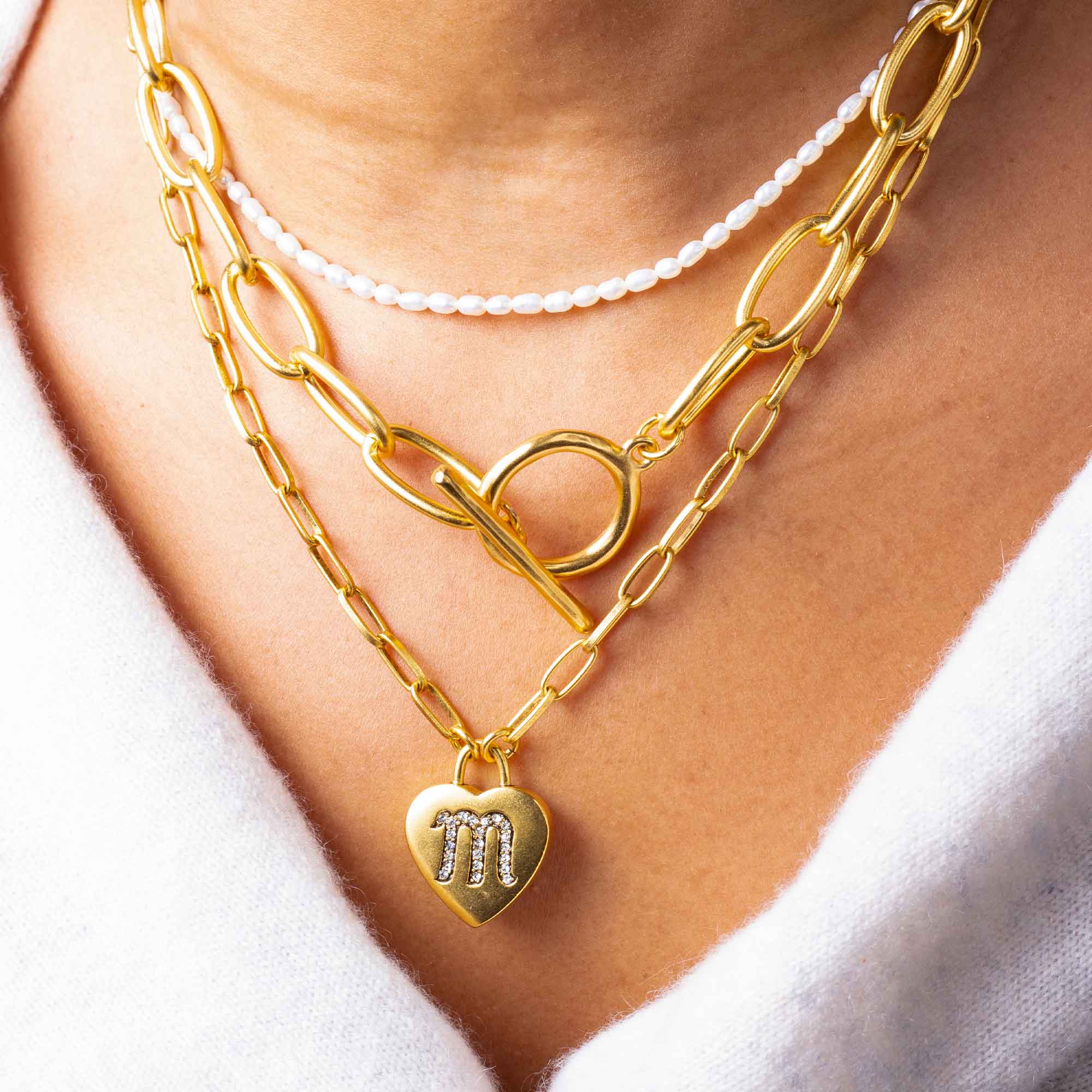 Mae Toggle Chain Necklace - Image 3