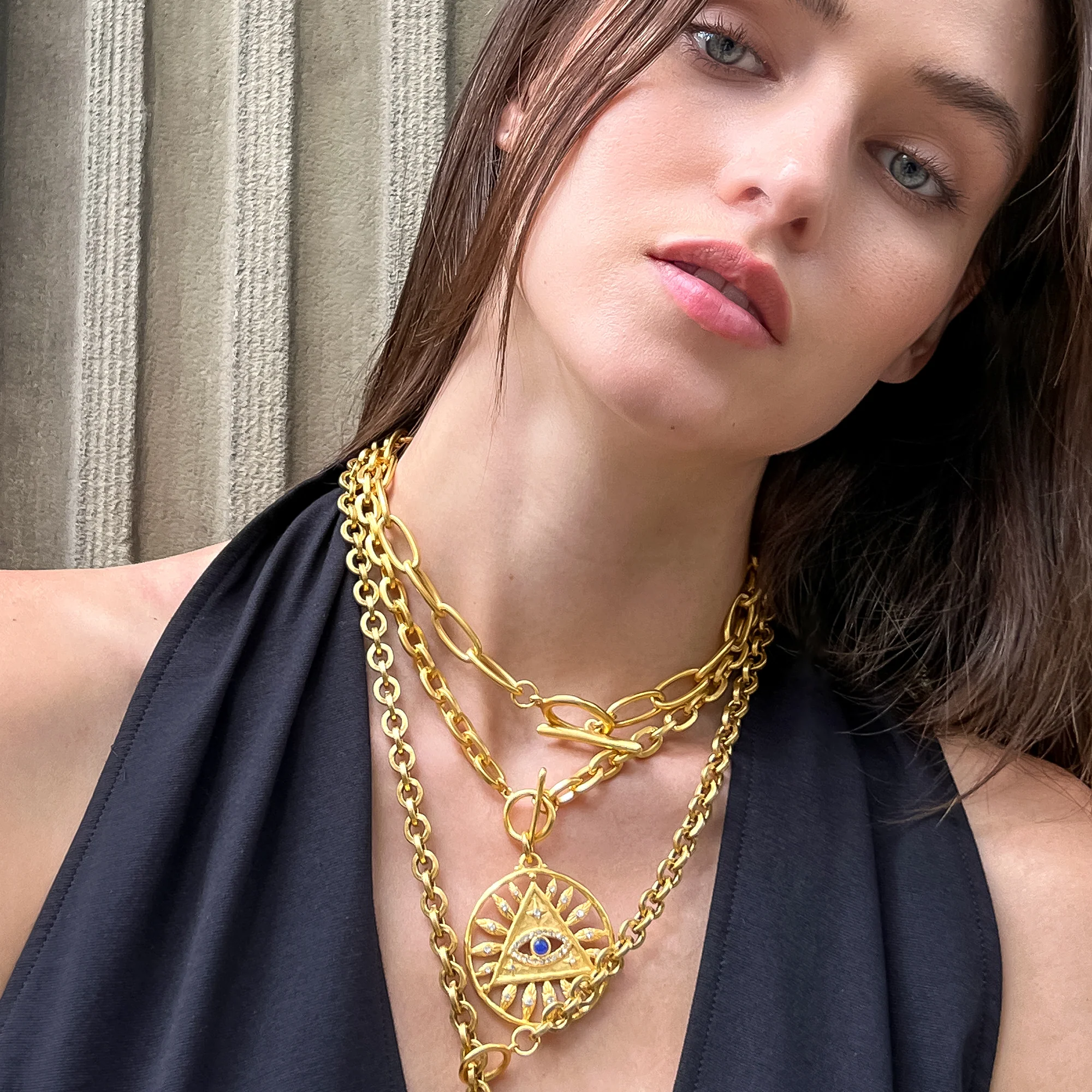 Mae Toggle Chain Necklace - Image 5