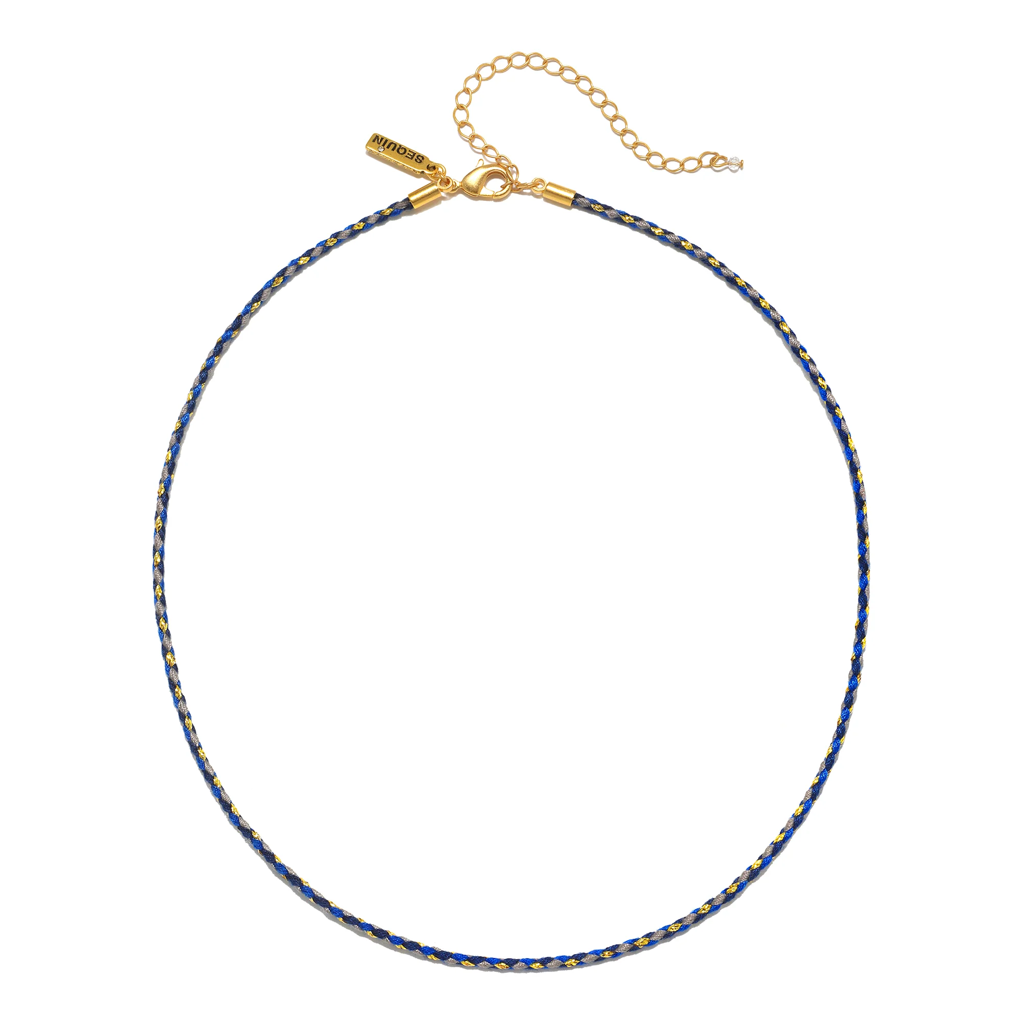 Navy Paracord Necklace - Image 2