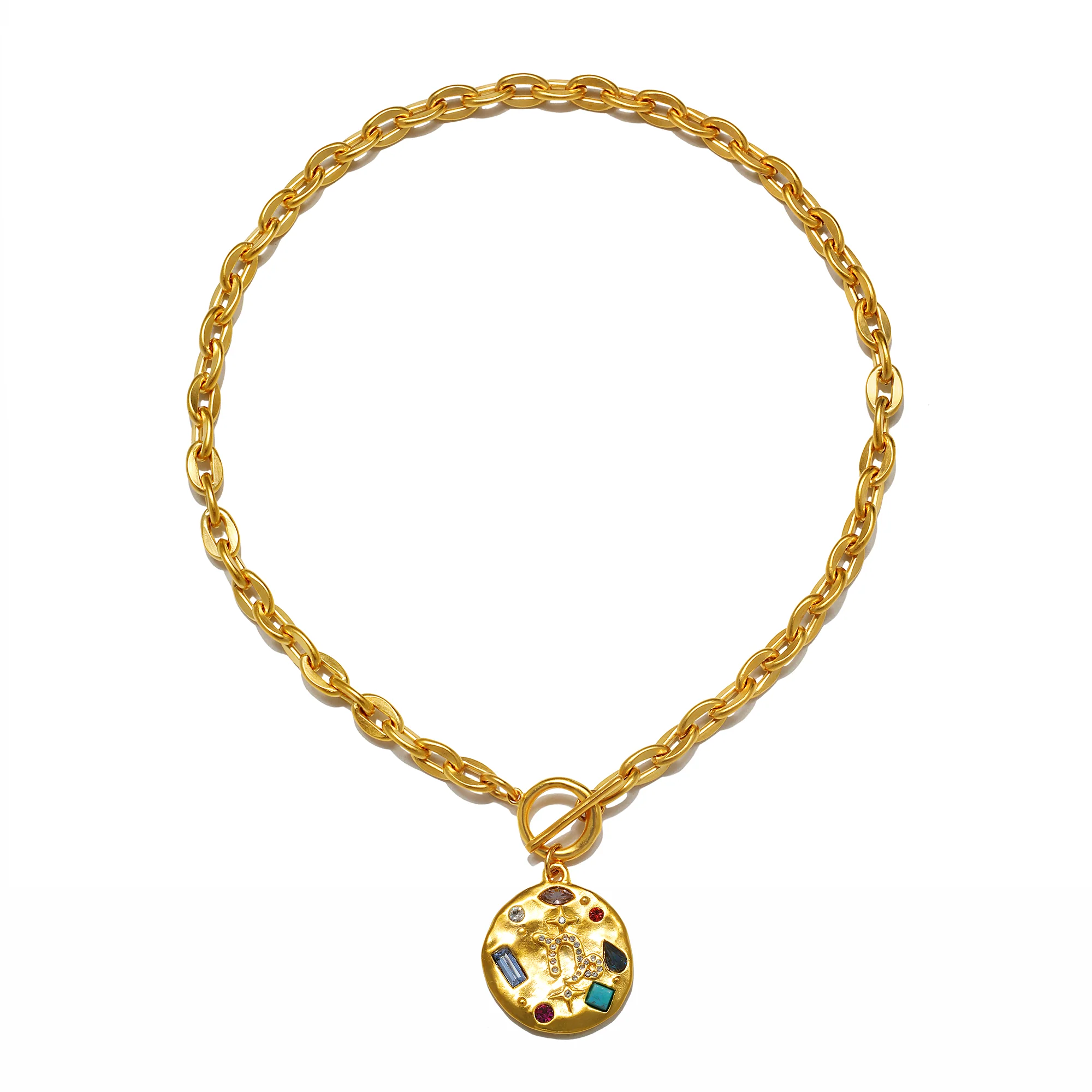 Mosaic Zodiac Necklace - Image 11