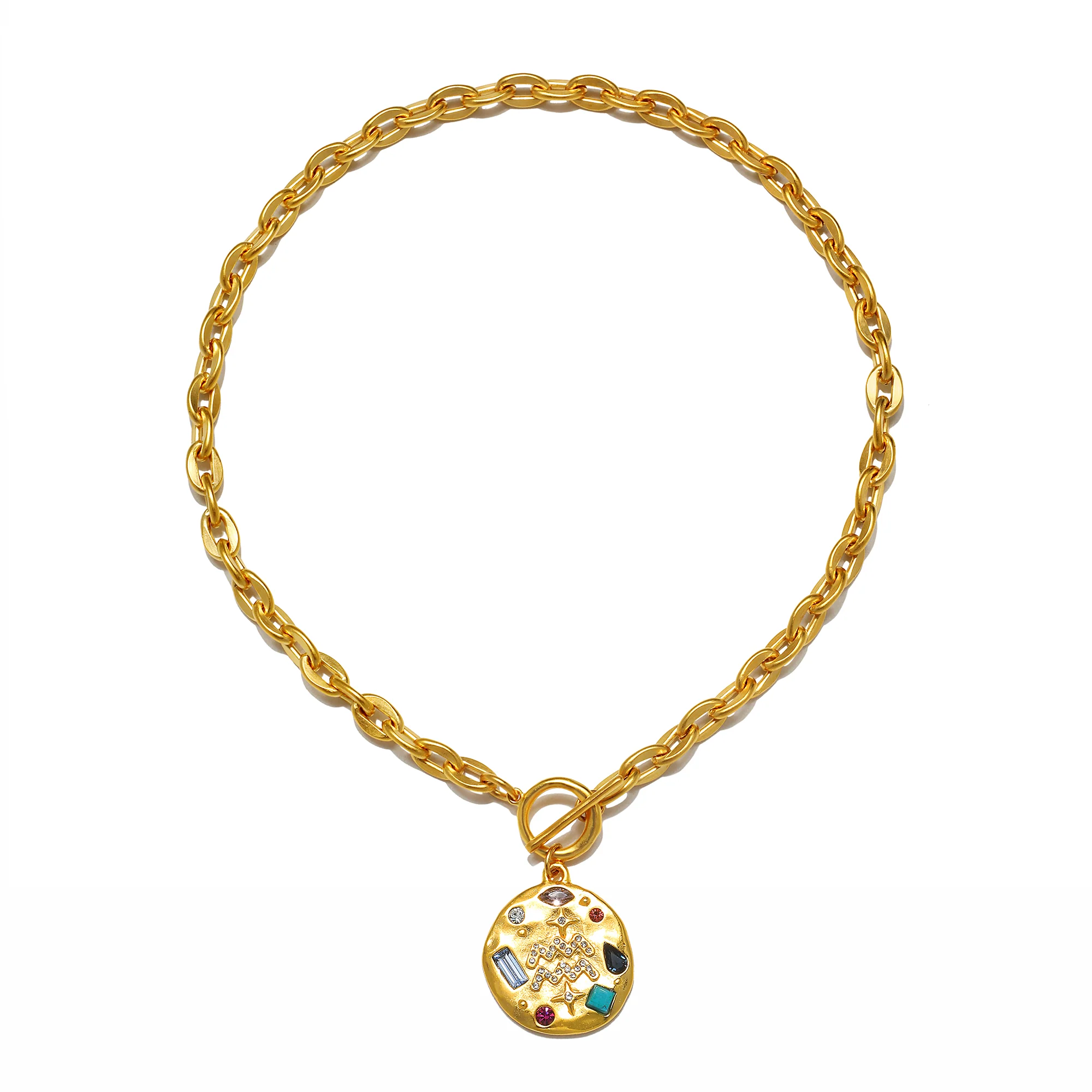 Mosaic Zodiac Necklace - Image 12
