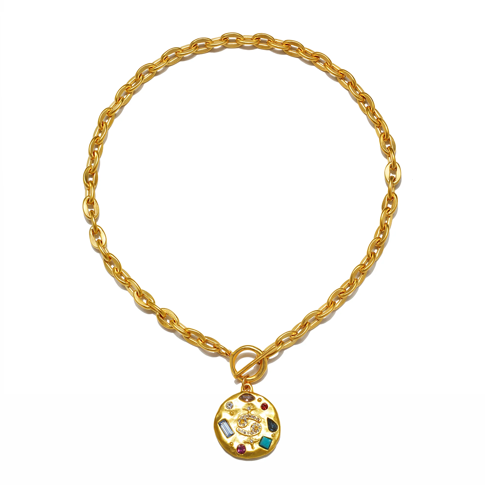 Mosaic Zodiac Necklace - Image 5