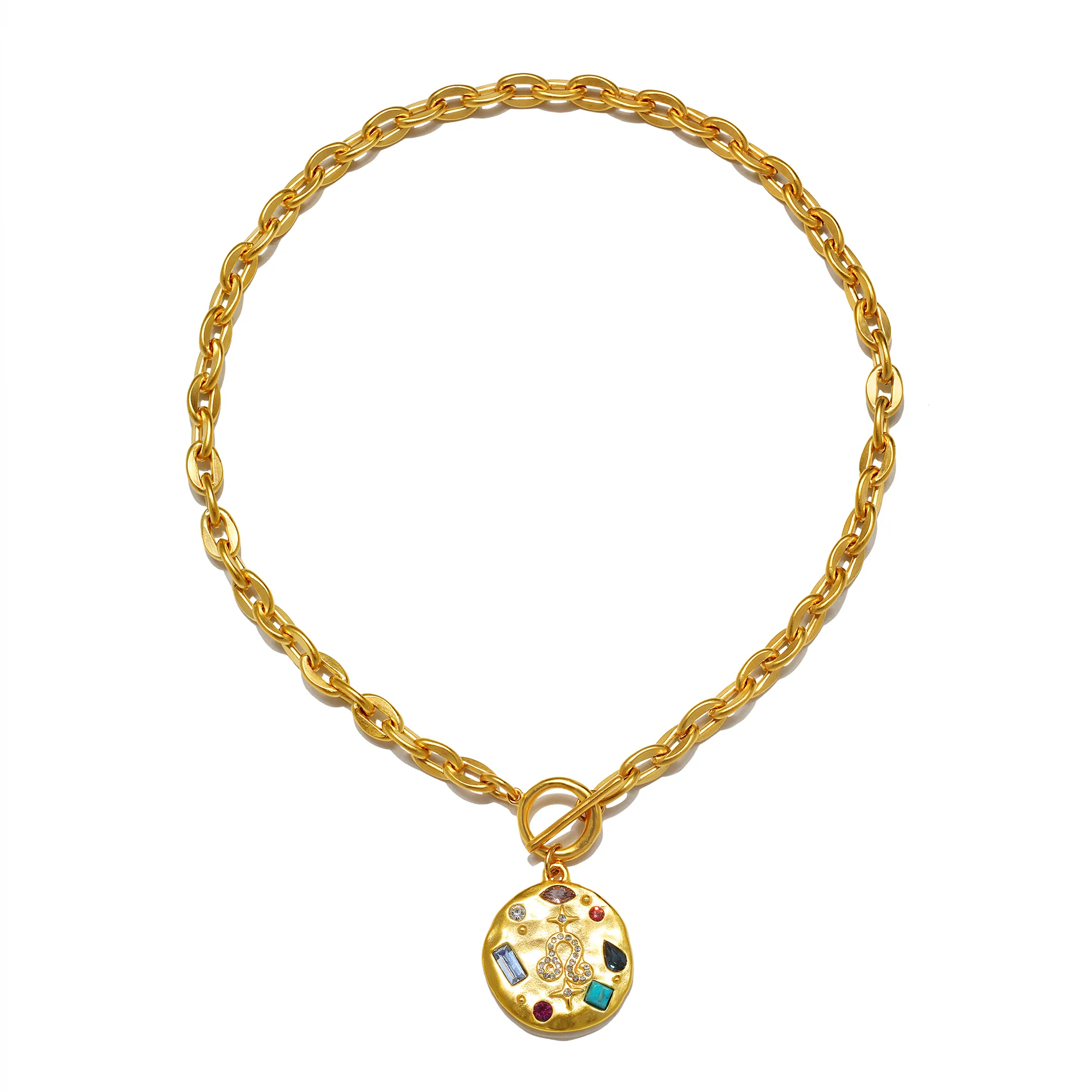 Mosaic Zodiac Necklace - Image 6