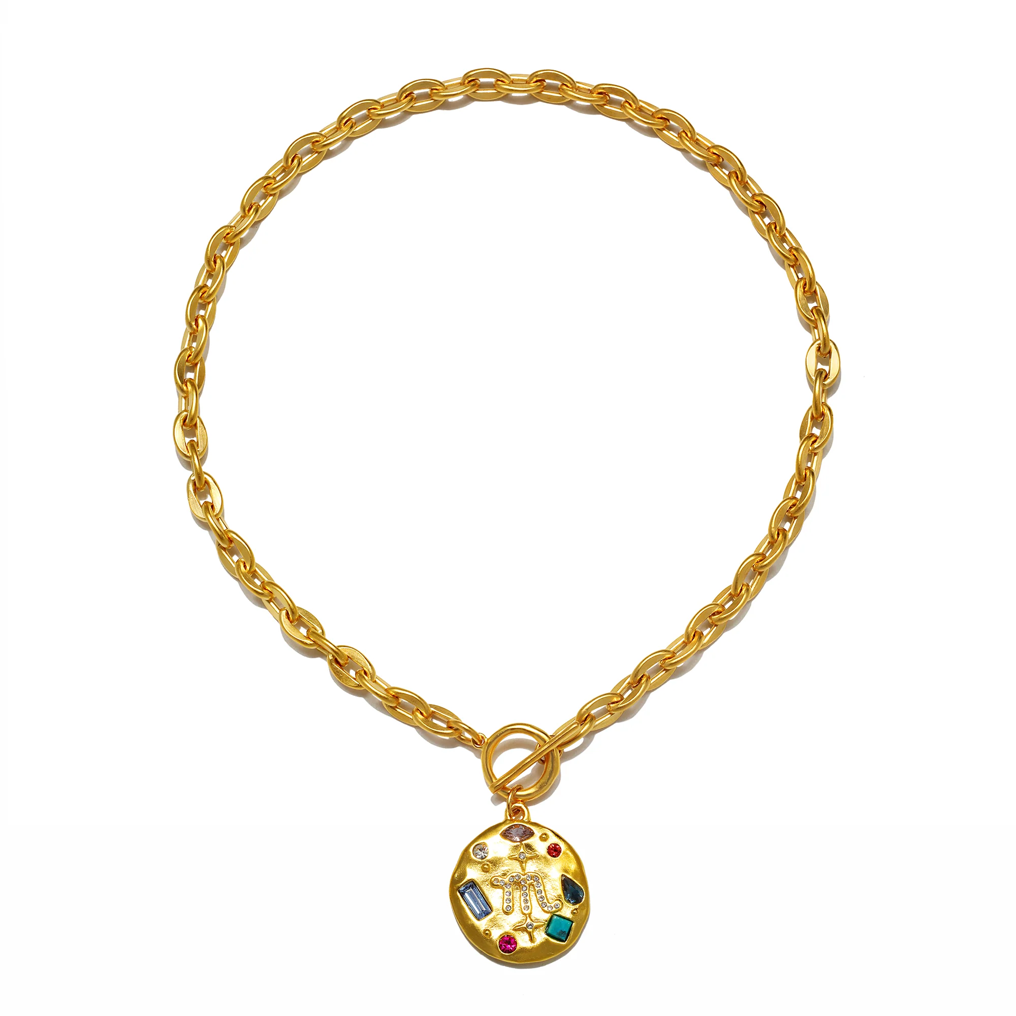Mosaic Zodiac Necklace - Image 9