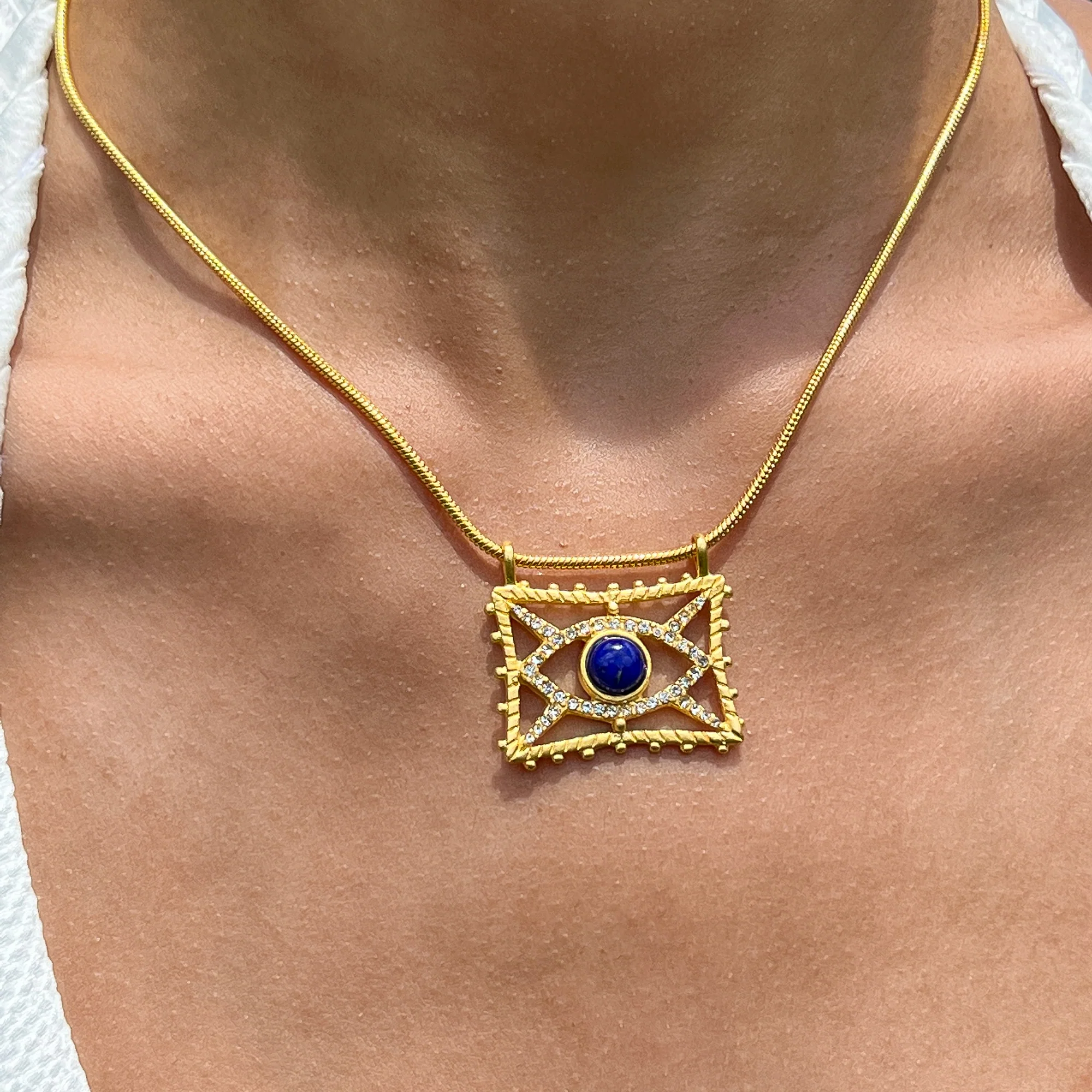 Nour Evil Eye Necklace - Image 3