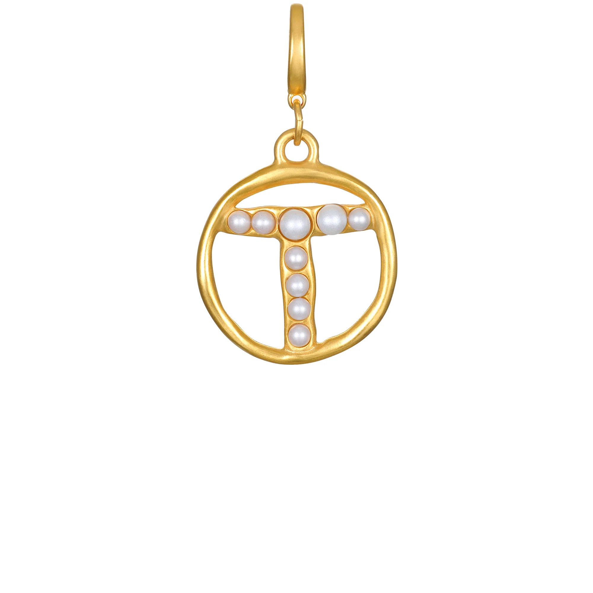 Pearl Initial Clip-On Charm - Image 11