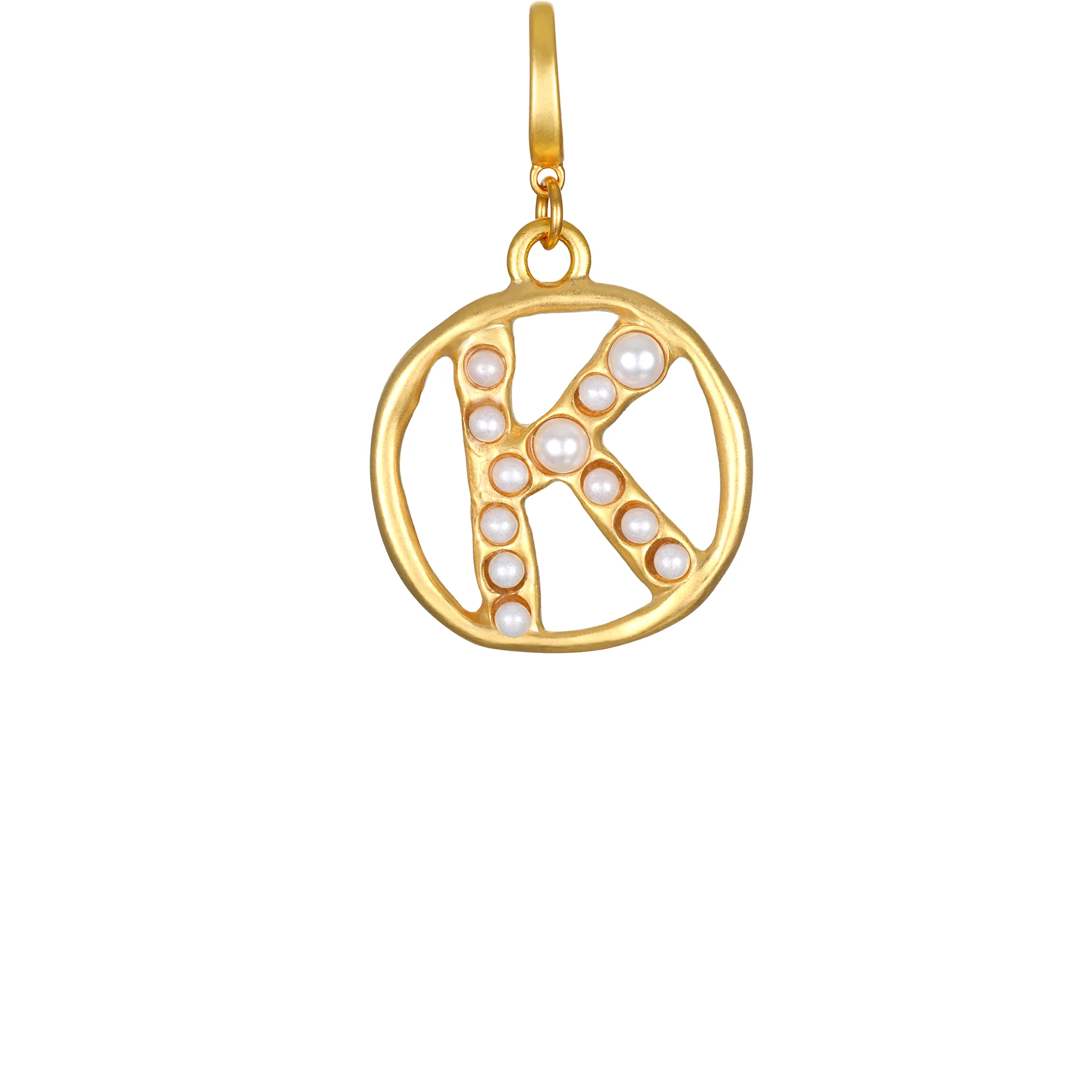 Pearl Initial Clip-On Charm - Image 6