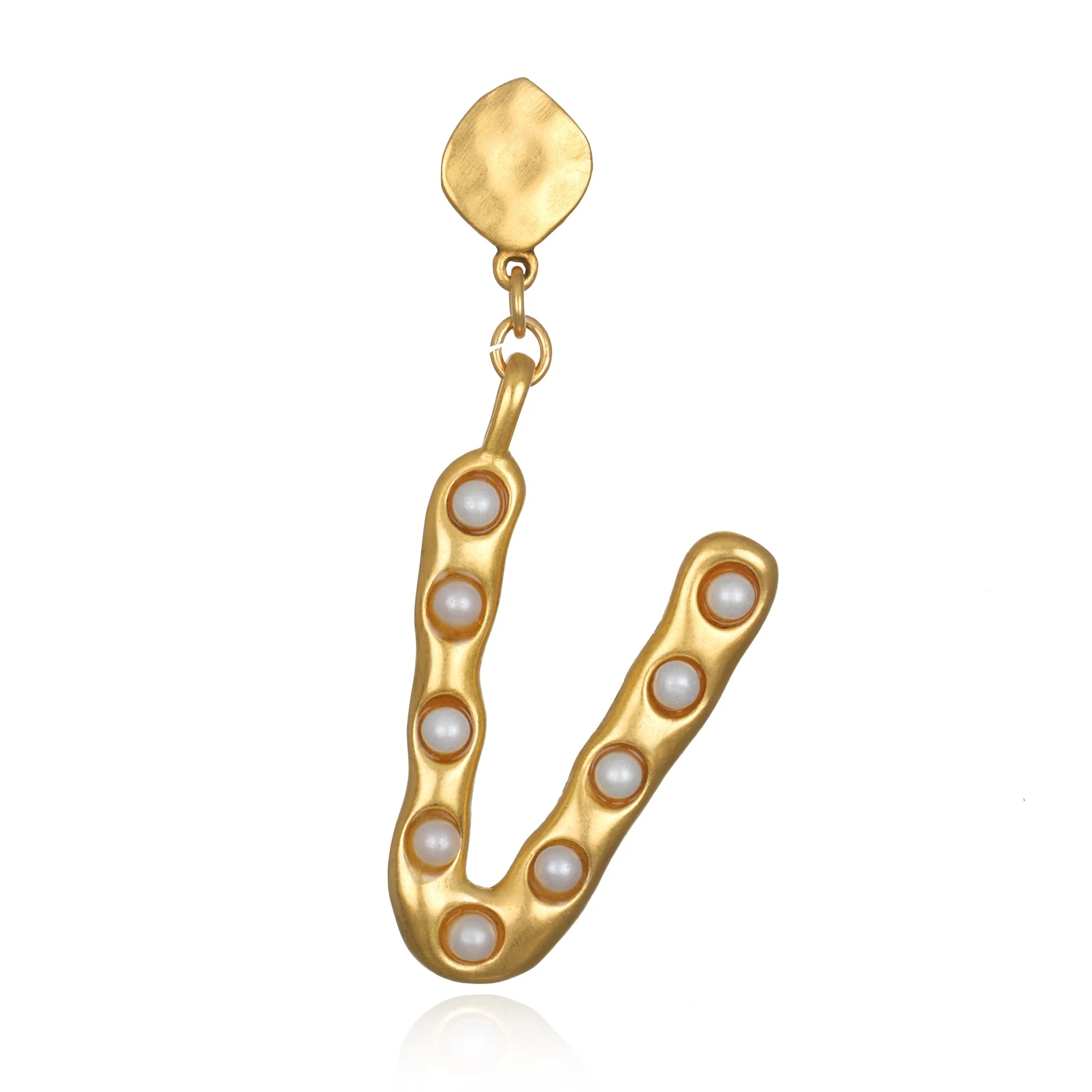 Pearl Initial Single Earring - Image 18