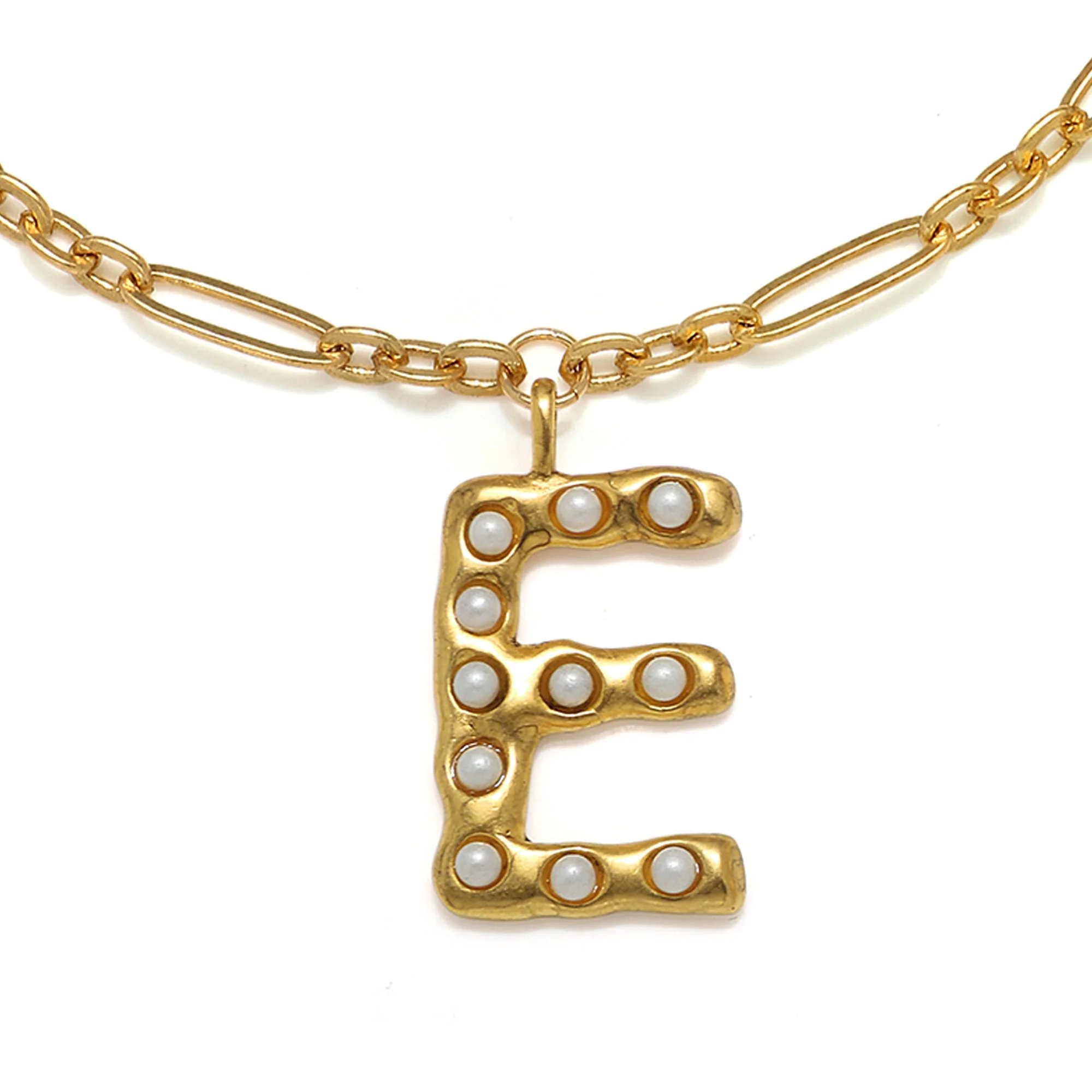 Pearl Initial Necklace - Image 10