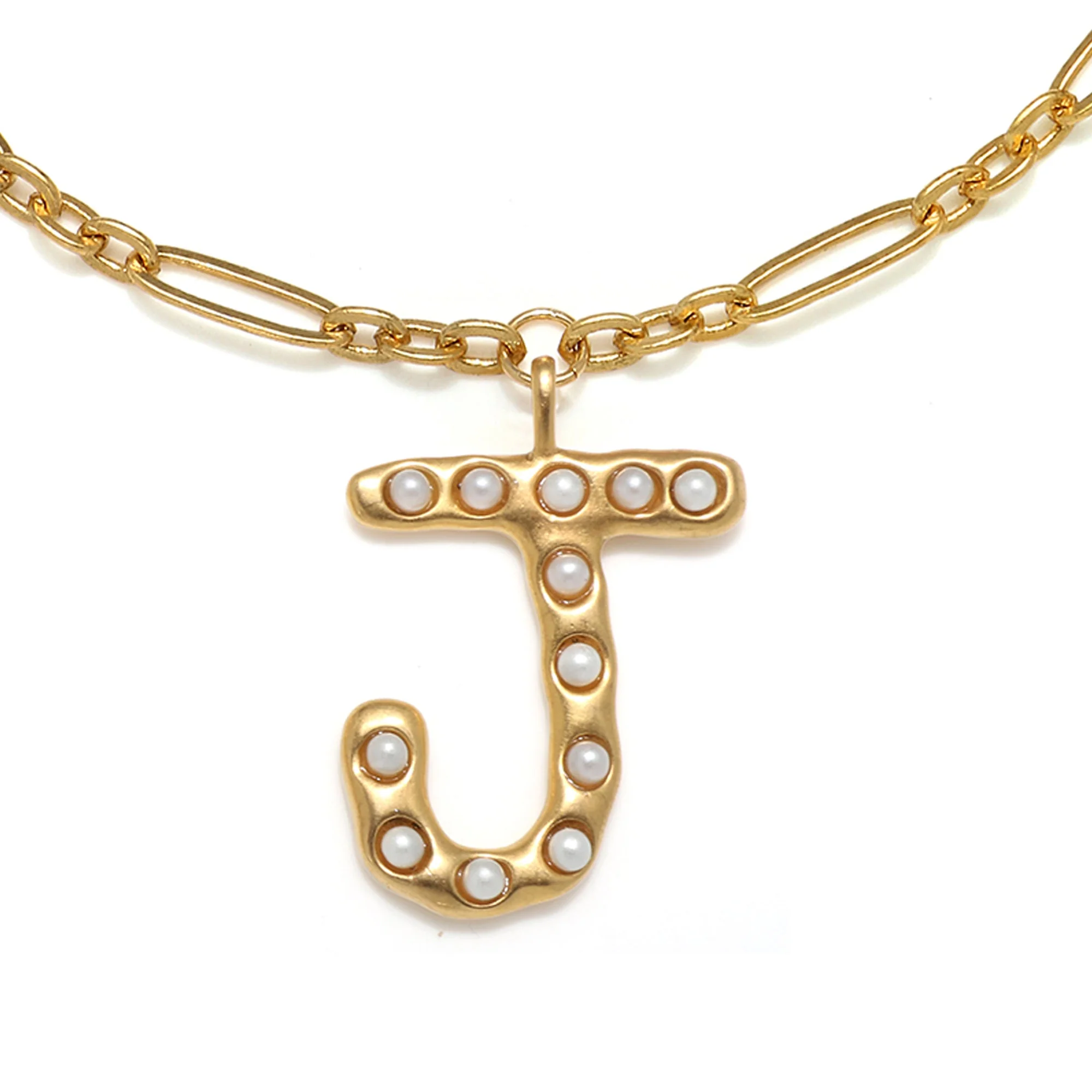 Pearl Initial Necklace - Image 15