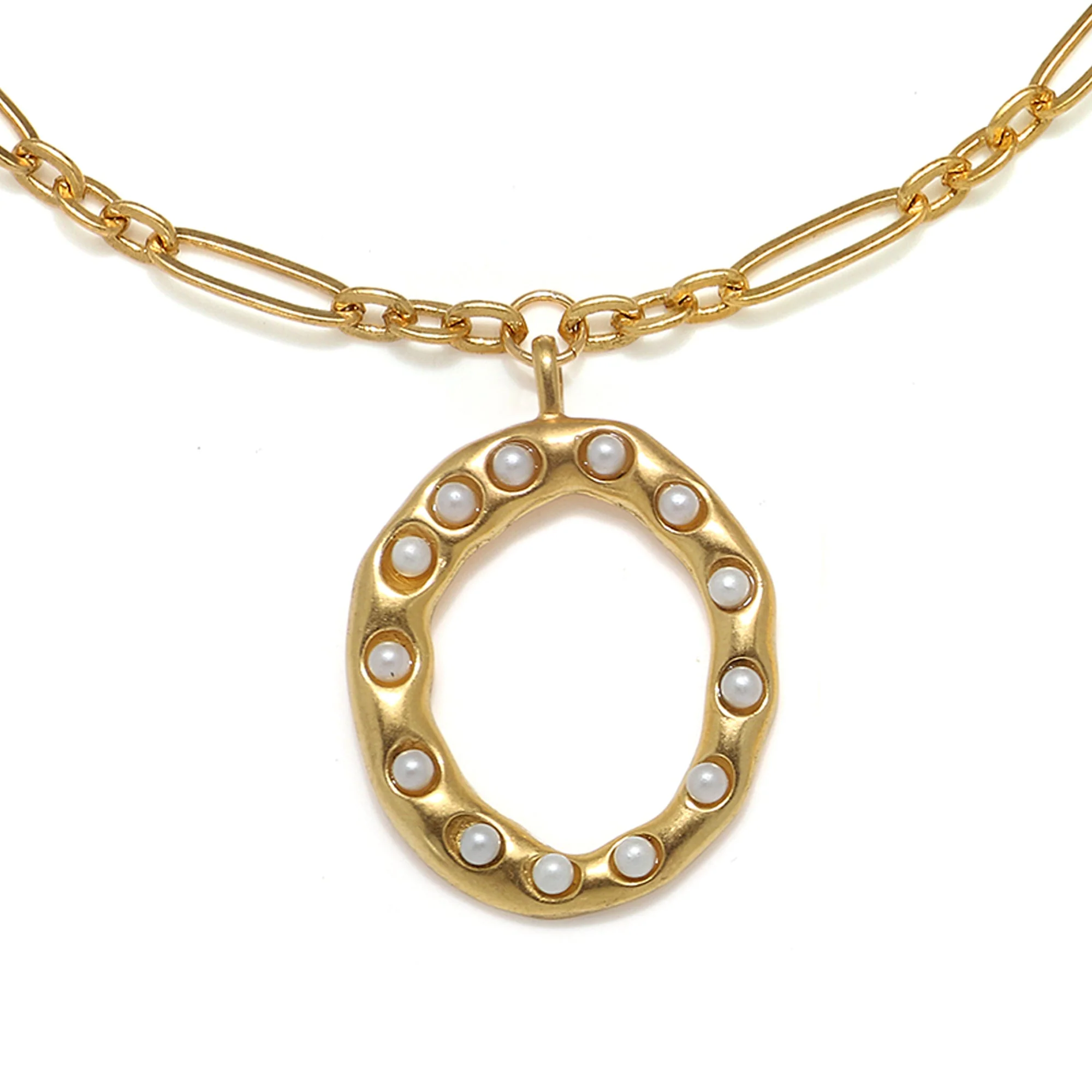 Pearl Initial Necklace - Image 19
