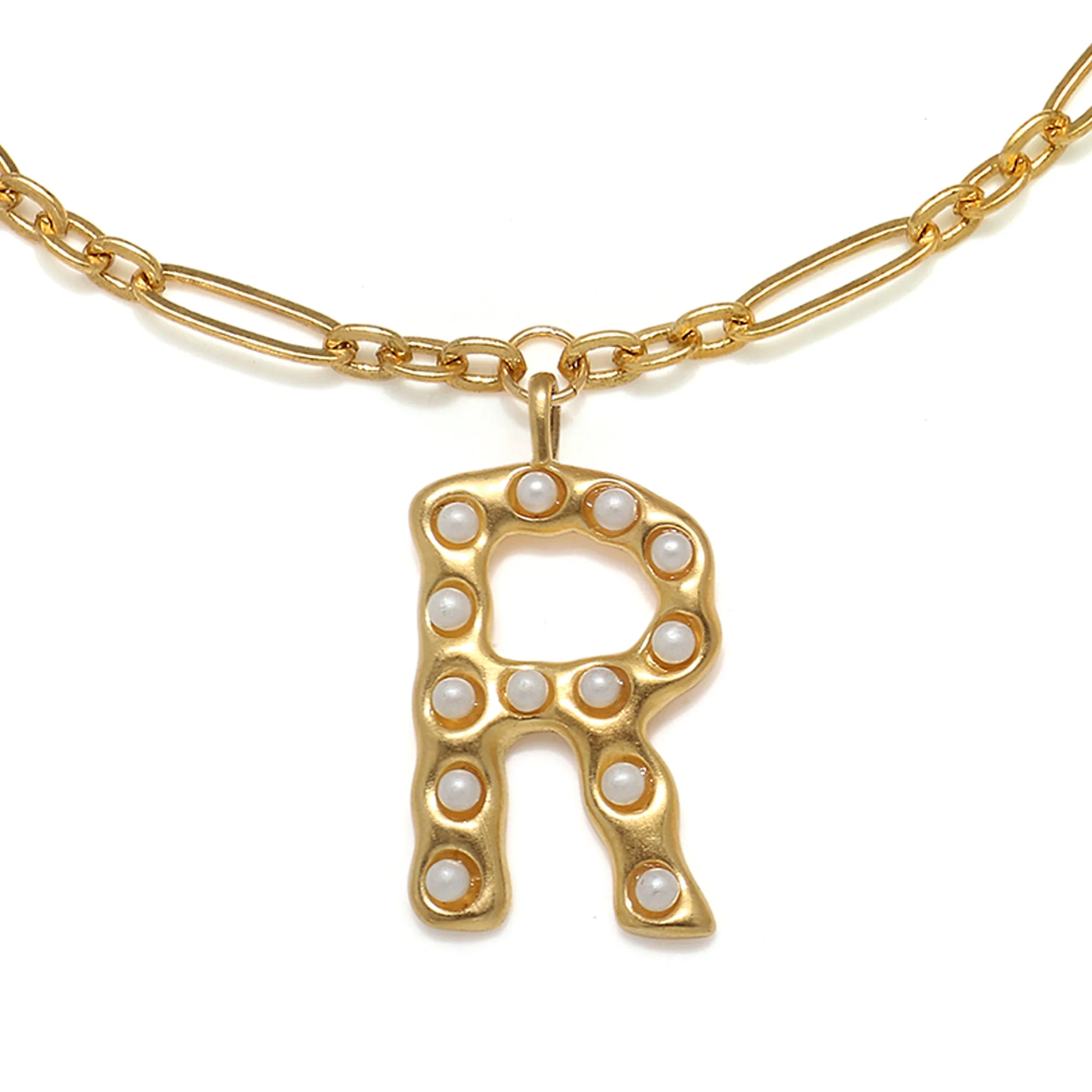 Pearl Initial Necklace - Image 22