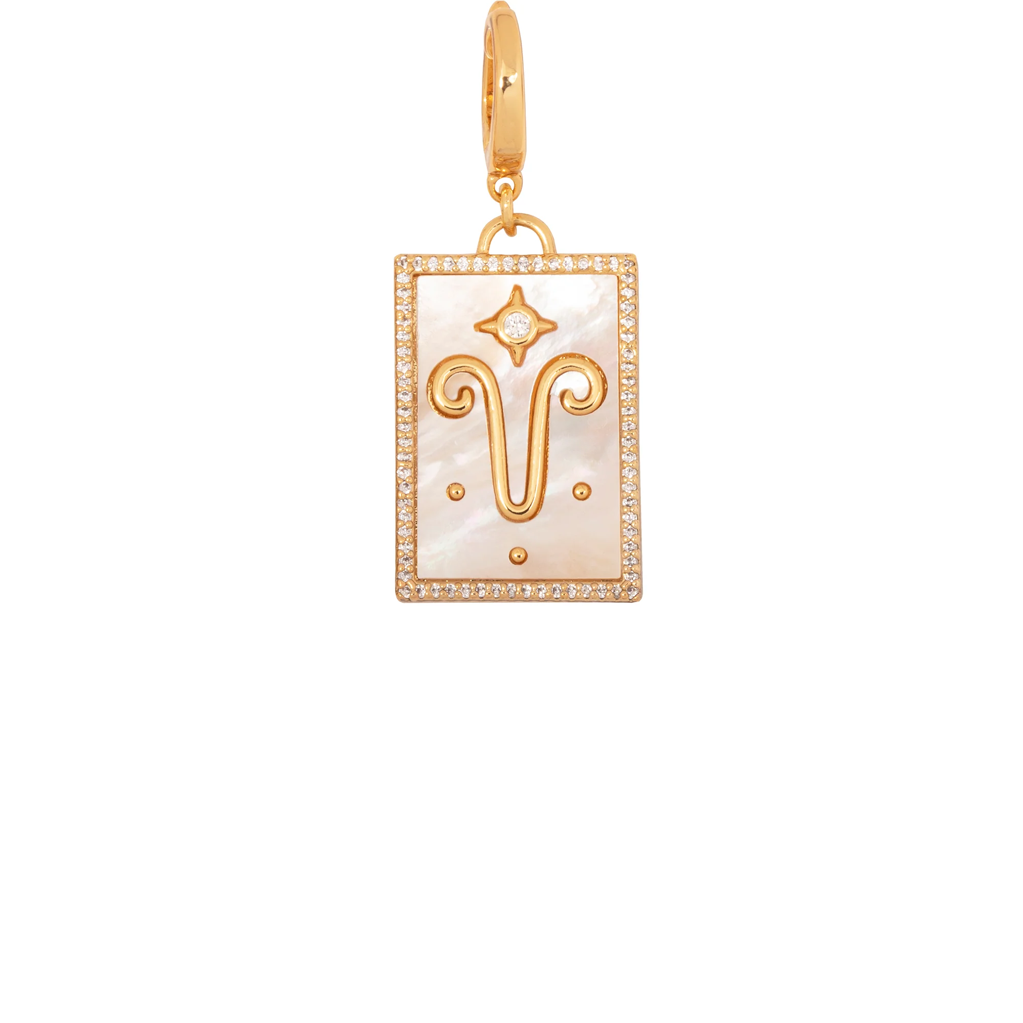 Pearl Star Zodiac Clip-On Charms - Image 4