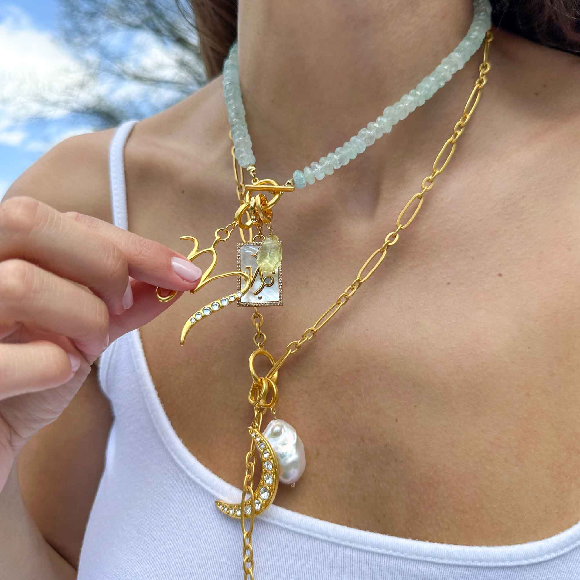 Pearl Star Zodiac Clip-On Charms - Image 5