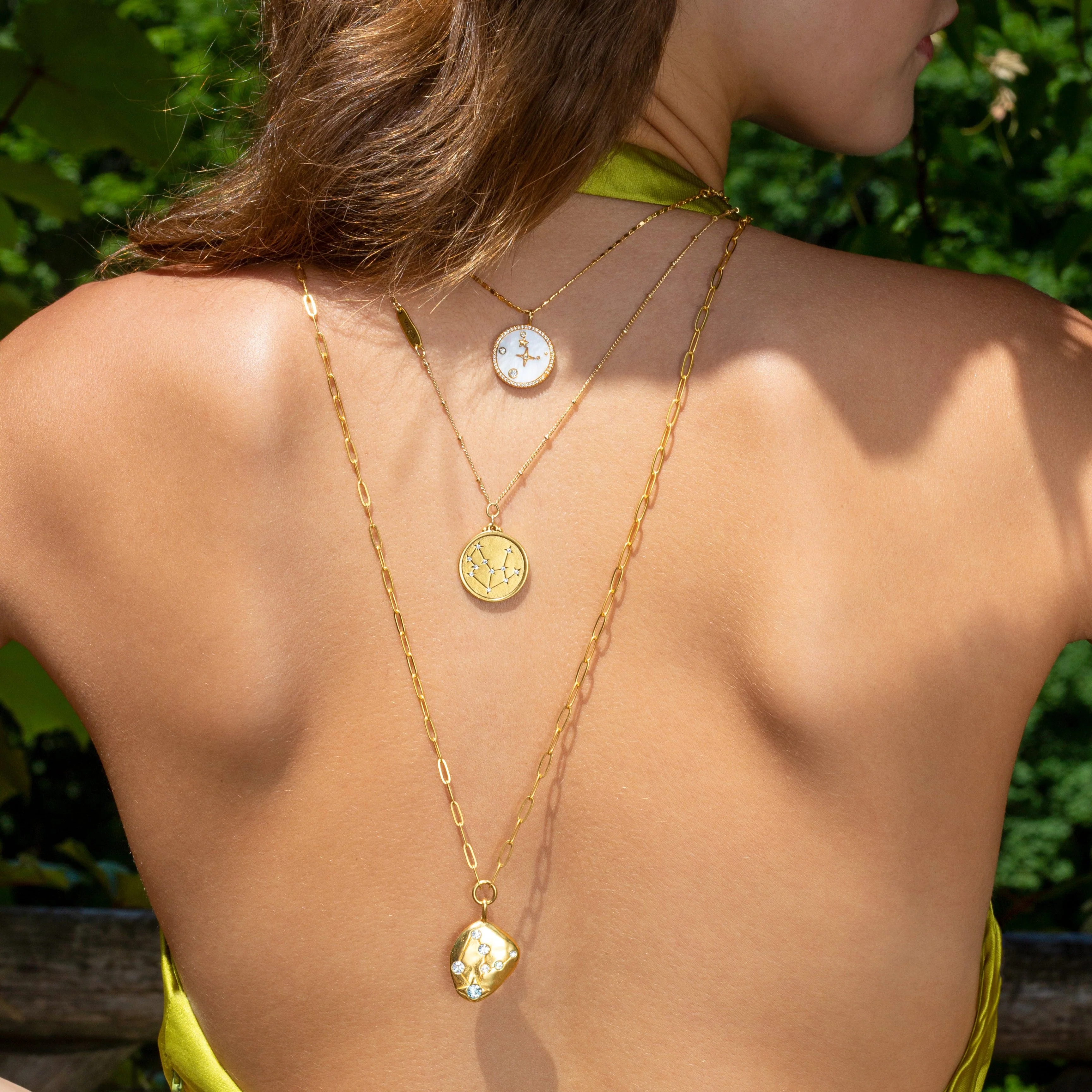 Reflecting Star Map Convertible Necklace - Image 4