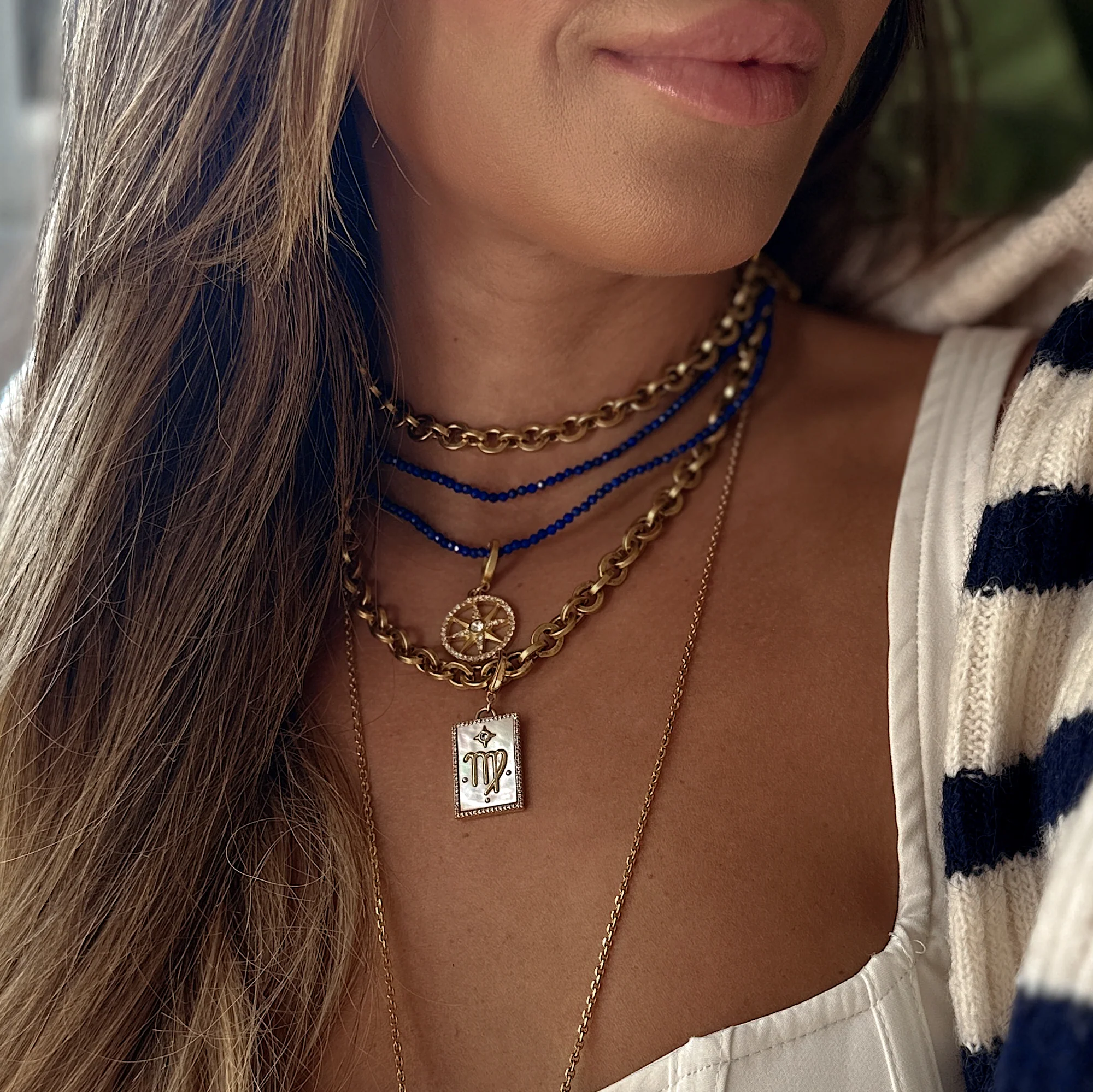 Rolo Convertible Chain Necklace - Image 10