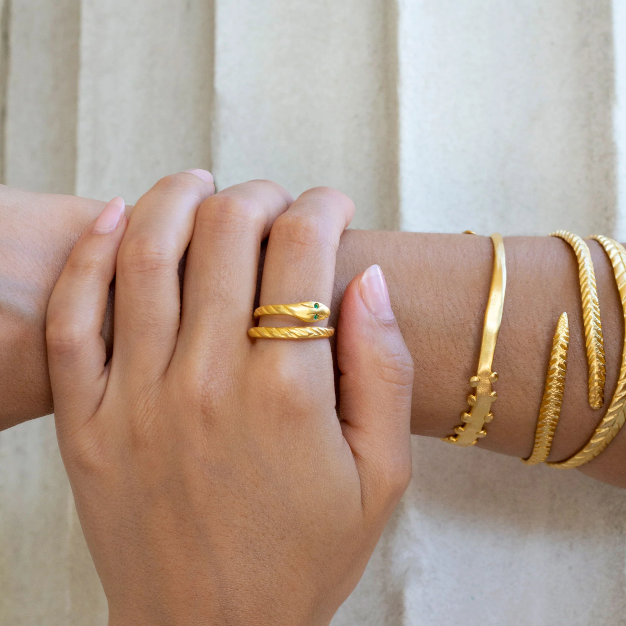 Roman Snake Ring - Image 4