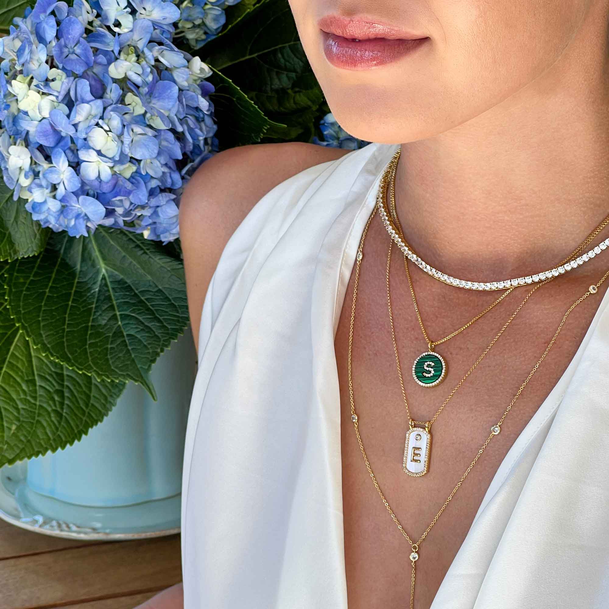 Skye Initial Necklace - Image 3