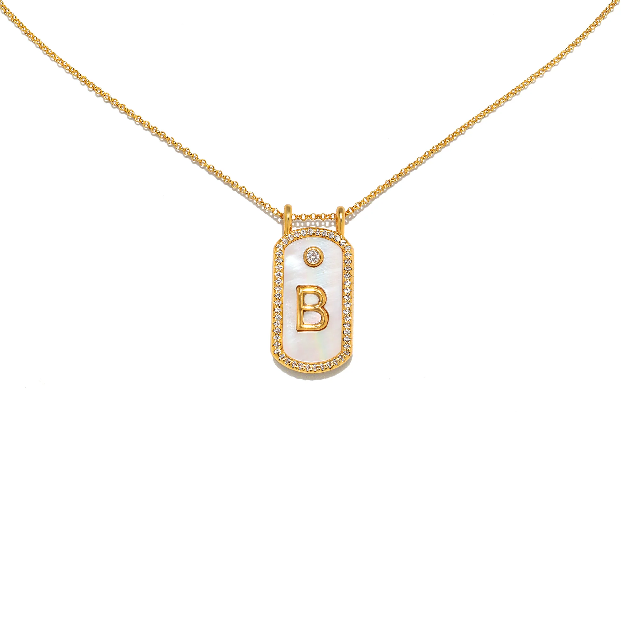 Skye Initial Necklace - Image 7